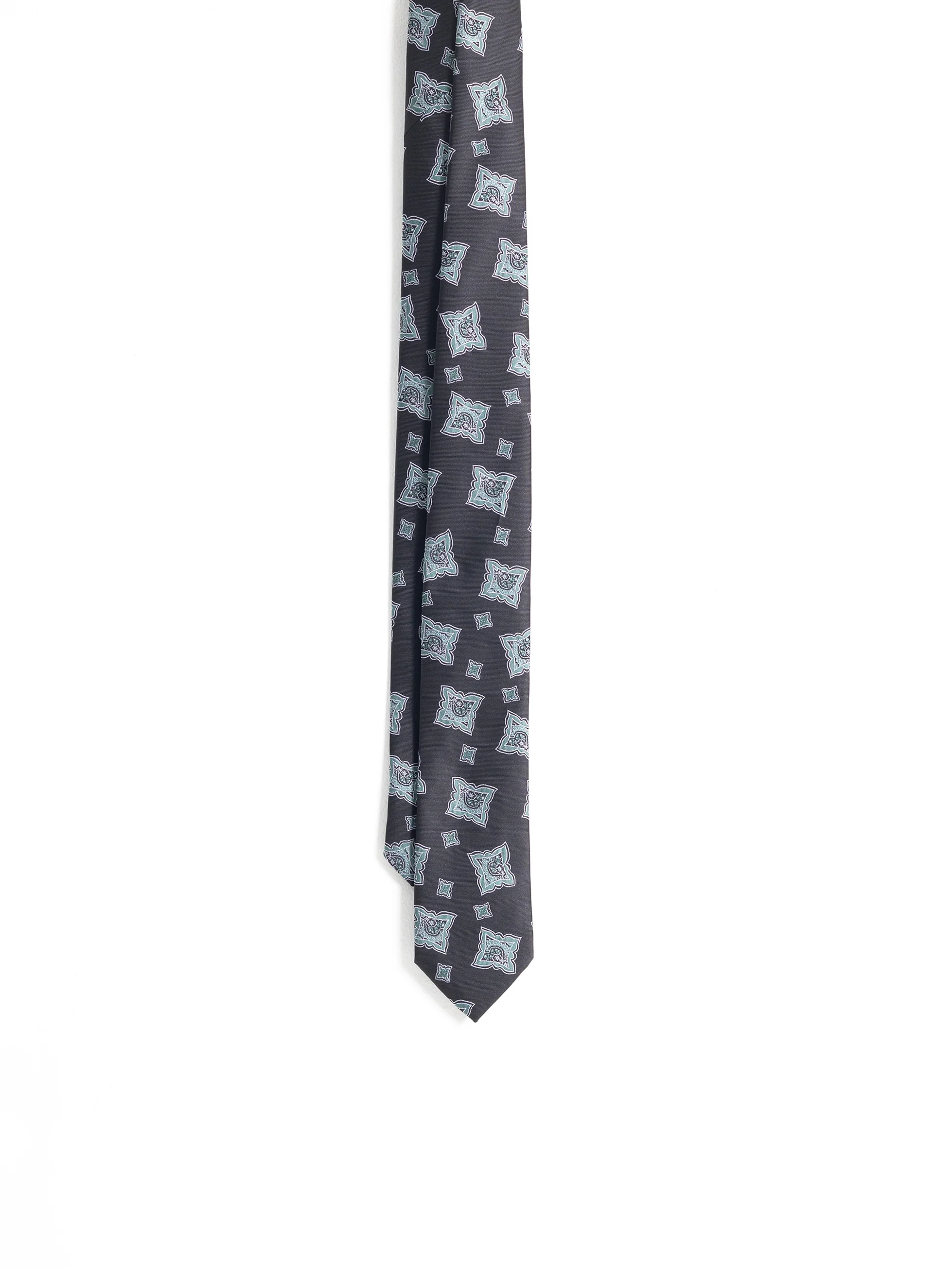 CORBATA ESTAMPADA NEGRA - Image 2