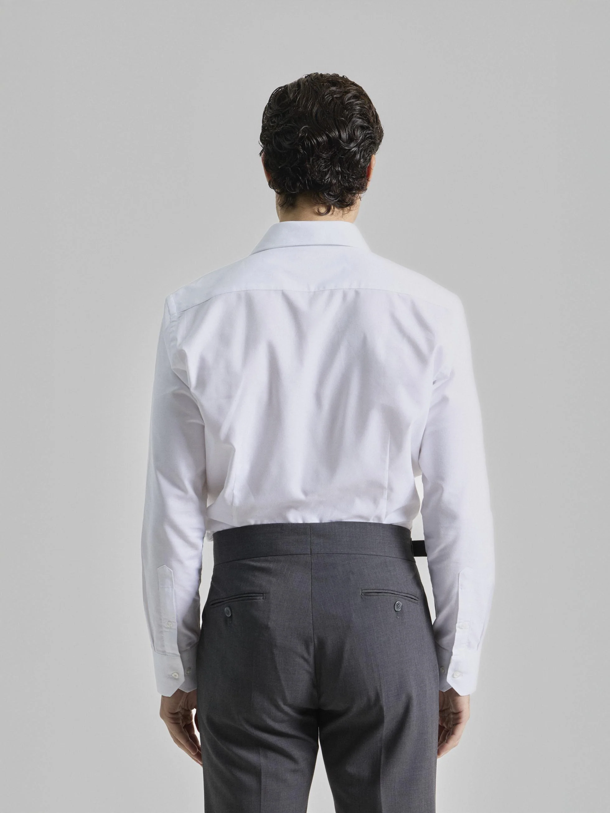 CAMISA VESTIR LISA BLANCA - Image 5