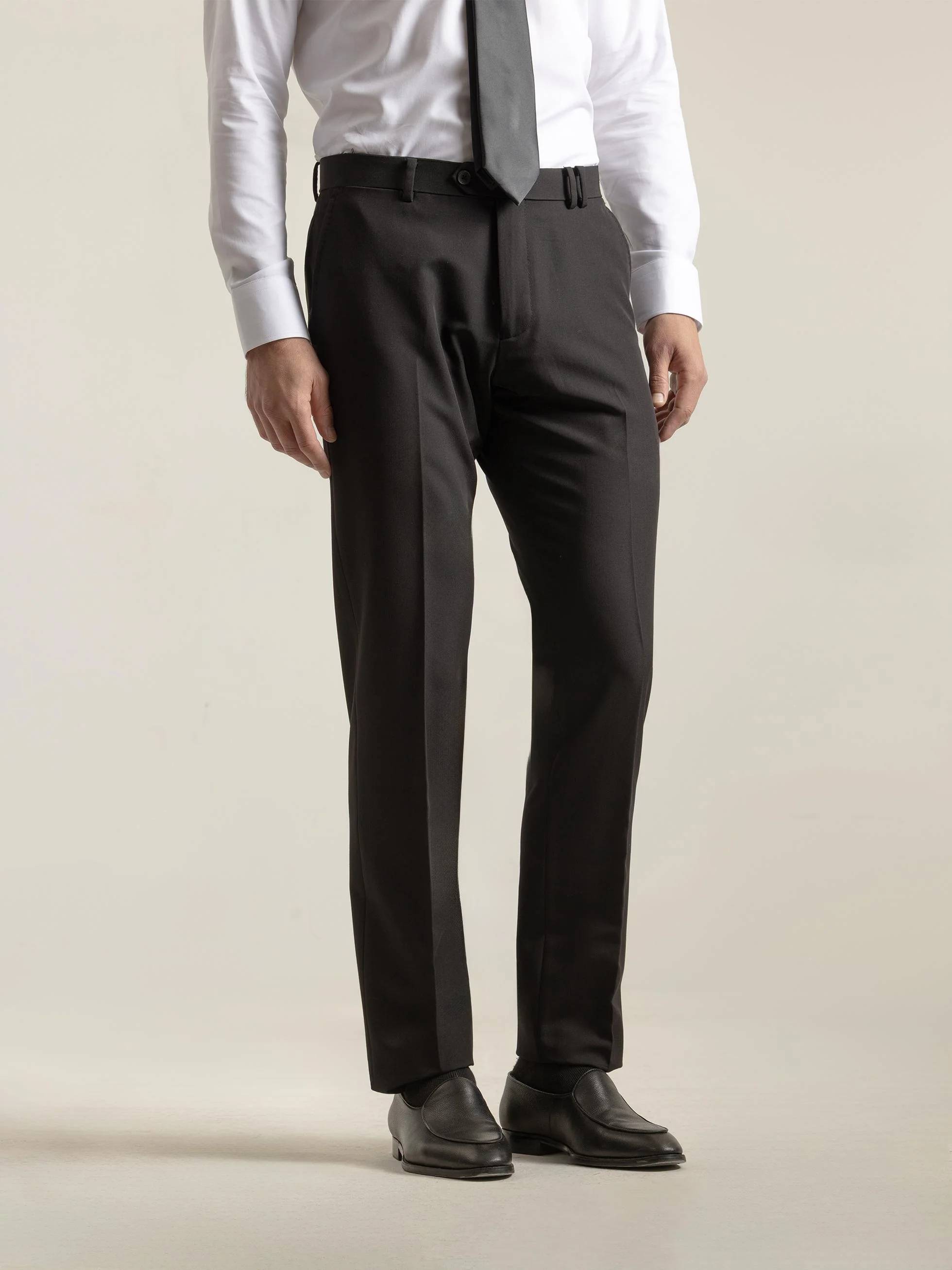 PANTALON NON IRON NEGRO