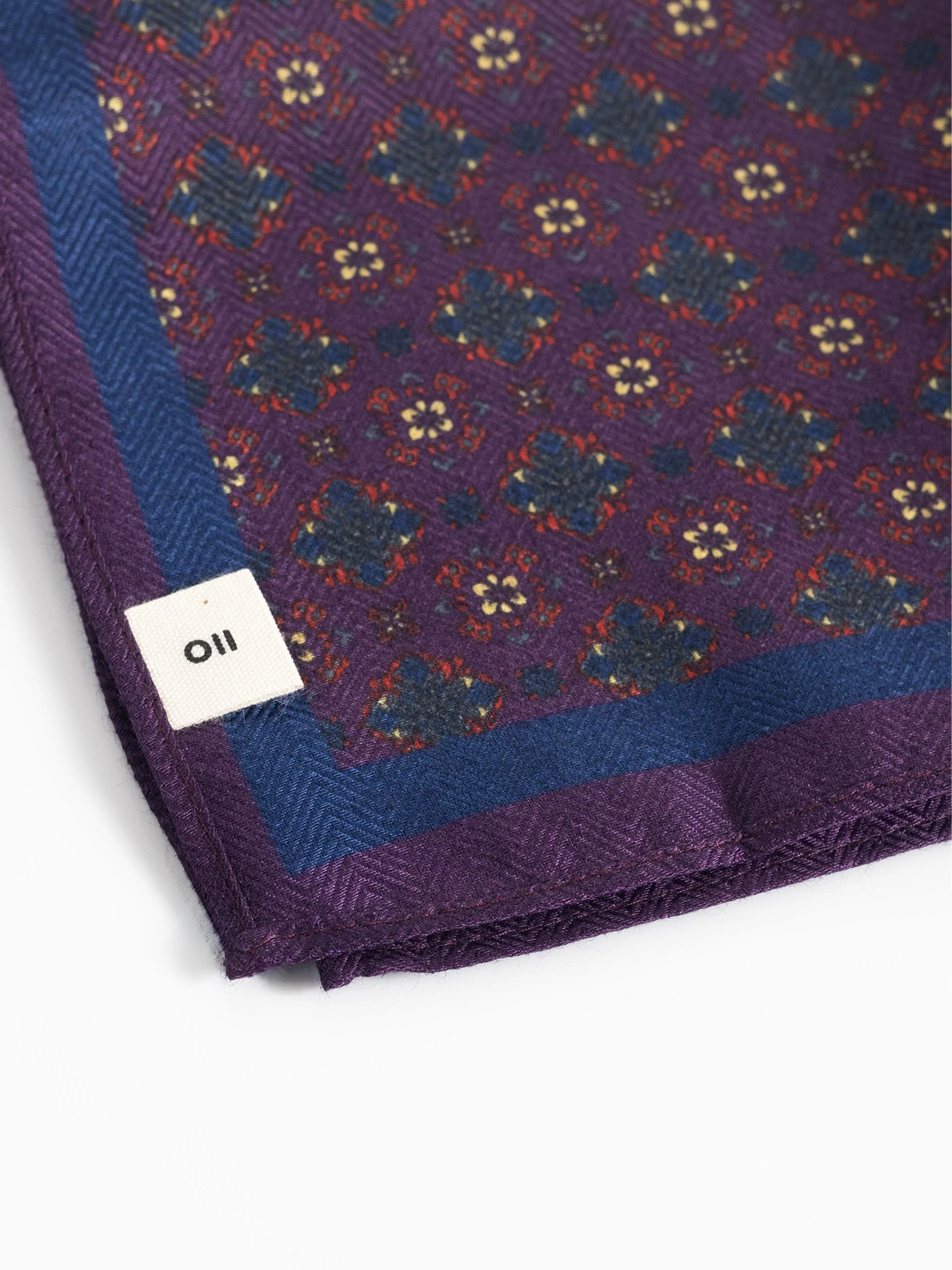 PAÑUELO DE BOLSILLO ESTAMPADO MORADO - Image 2