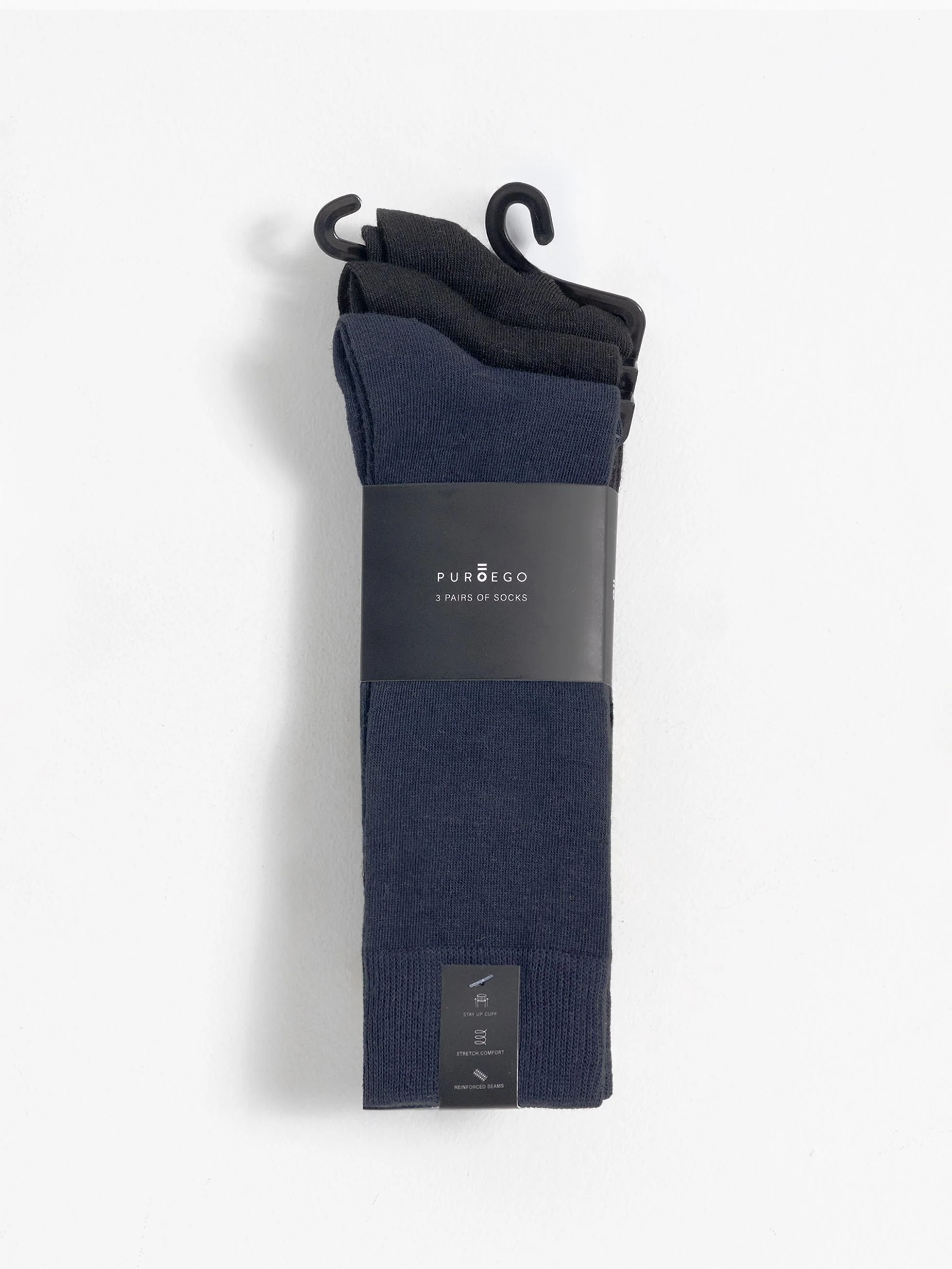 PACK 3 CALCETINES LISOS