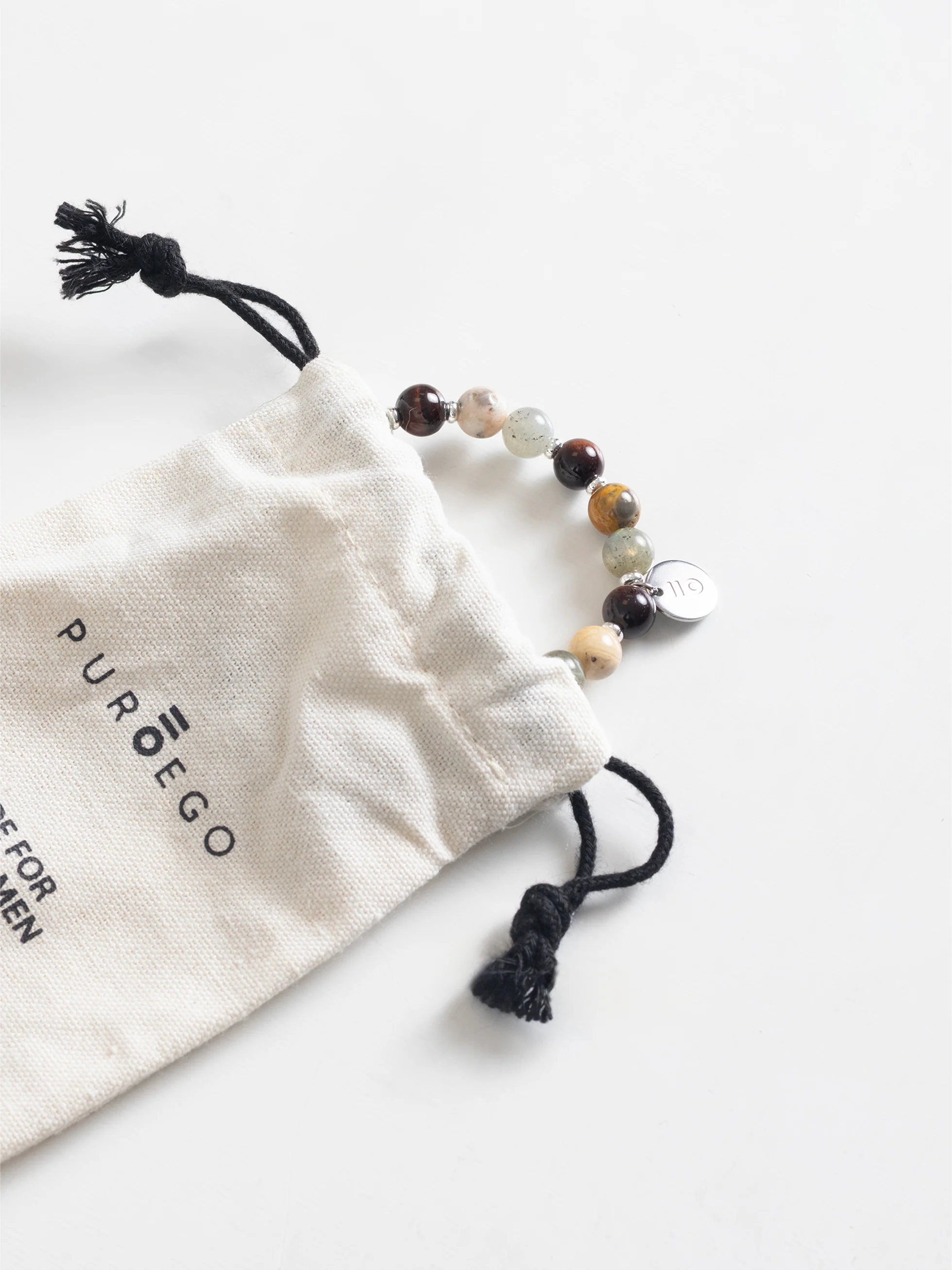 PULSERA PIEDRAS GRIS - Image 2