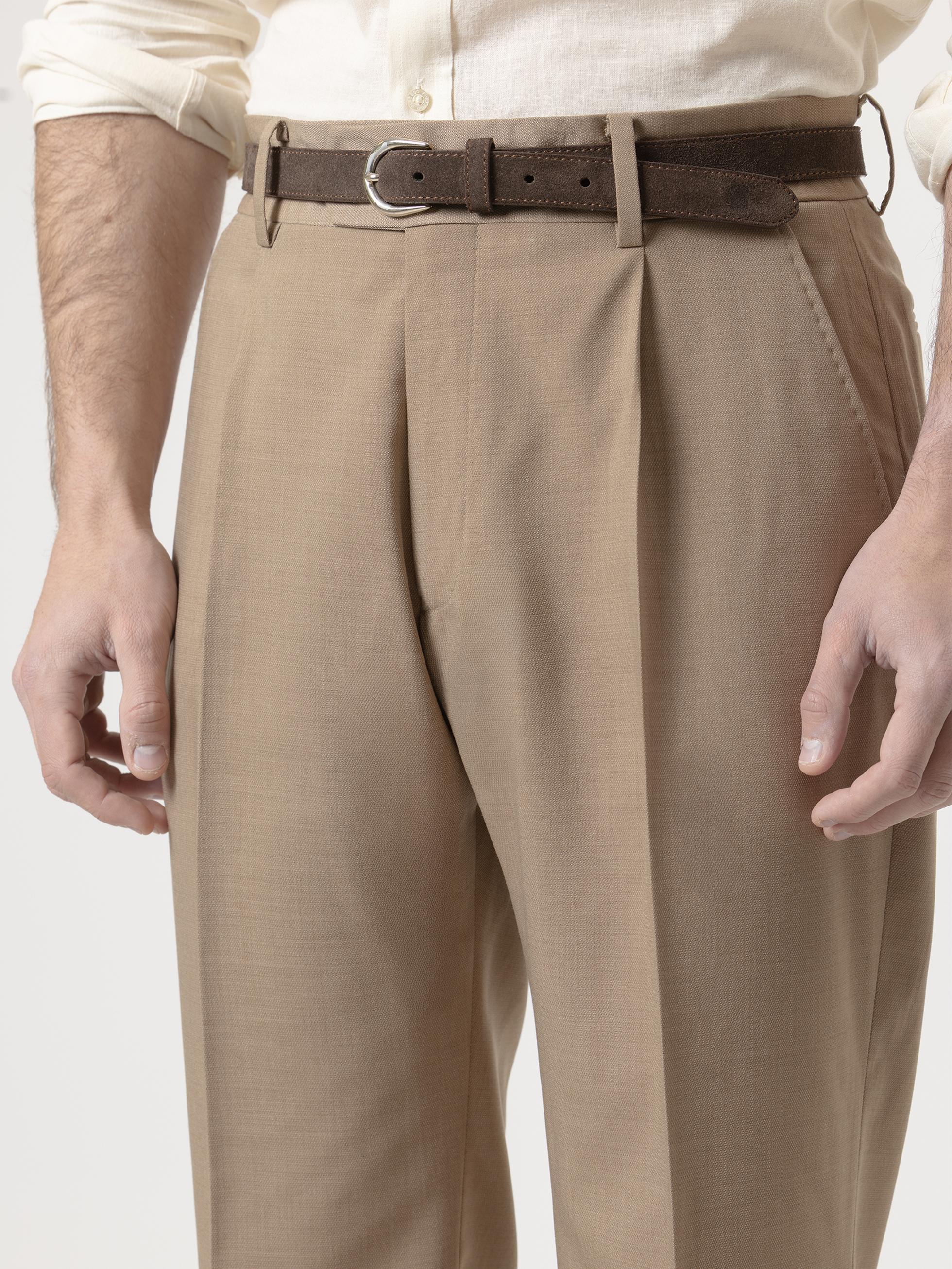 PANTALÓN WIDE FIT CAMEL - Image 2