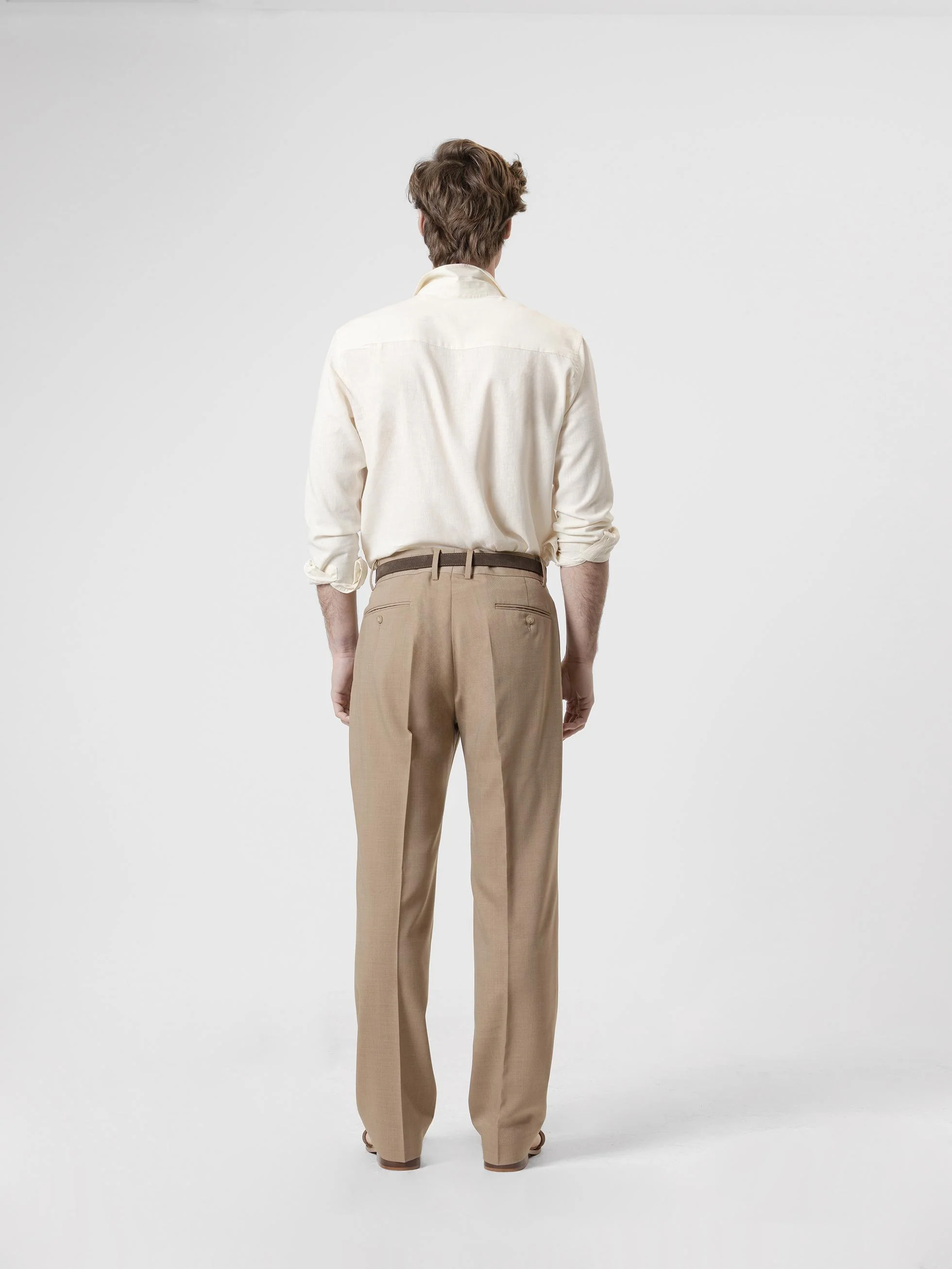 PANTALÓN WIDE FIT CAMEL - Image 5