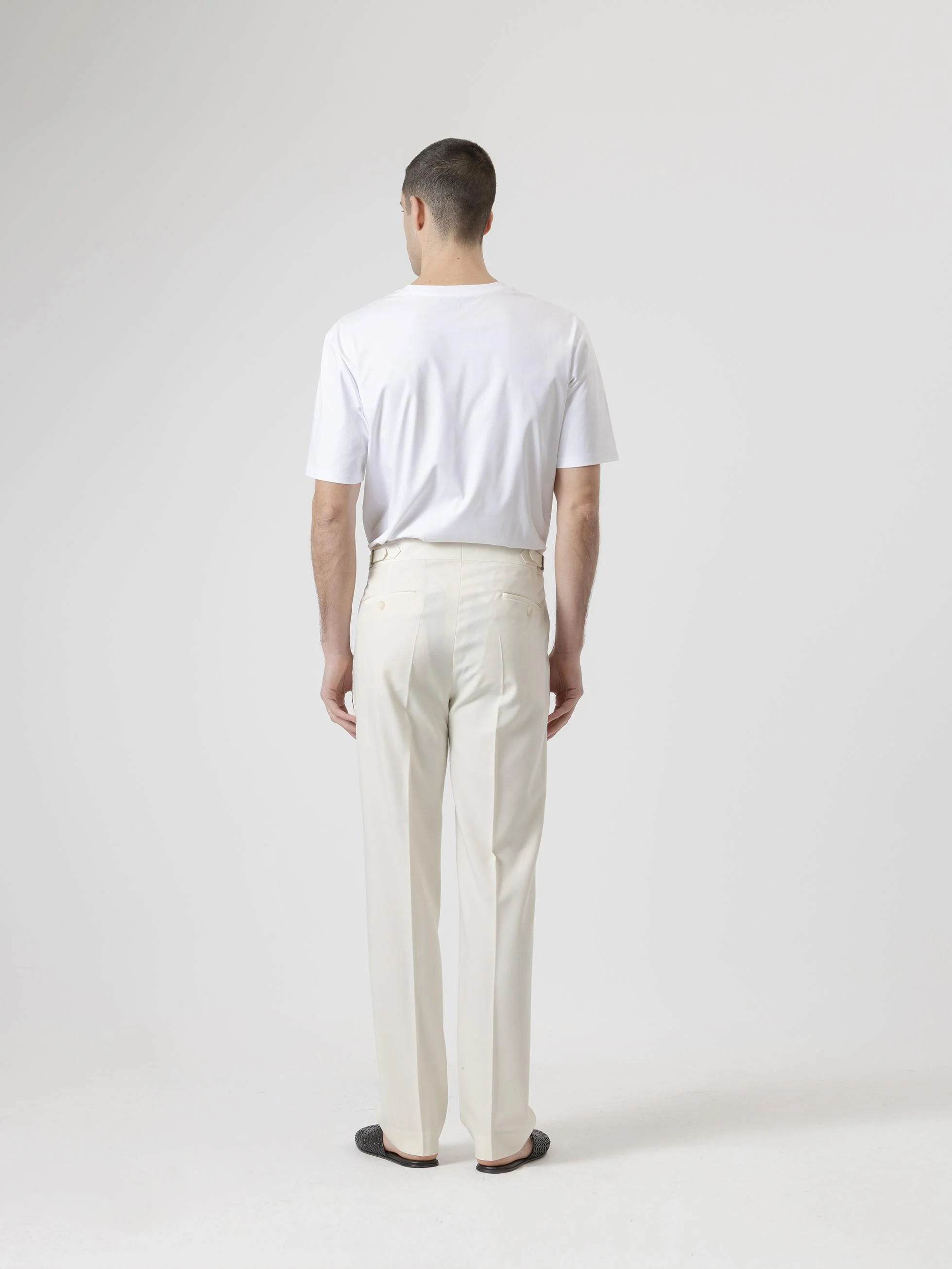 PANTALÓN ALTO RELAXED FIT CRUDO - Image 5