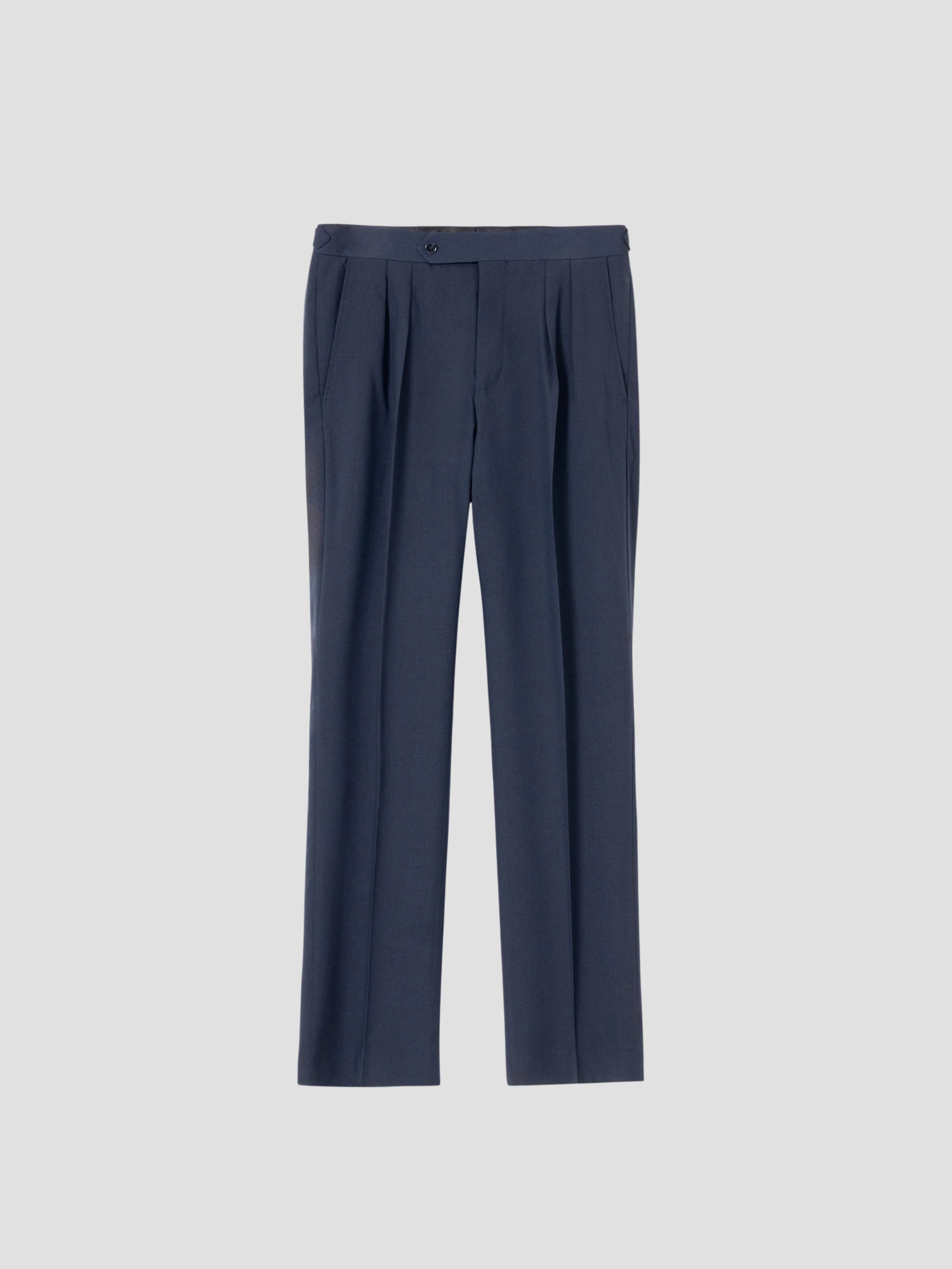 PANTALÓN ALTO RELAXED FIT MARINO