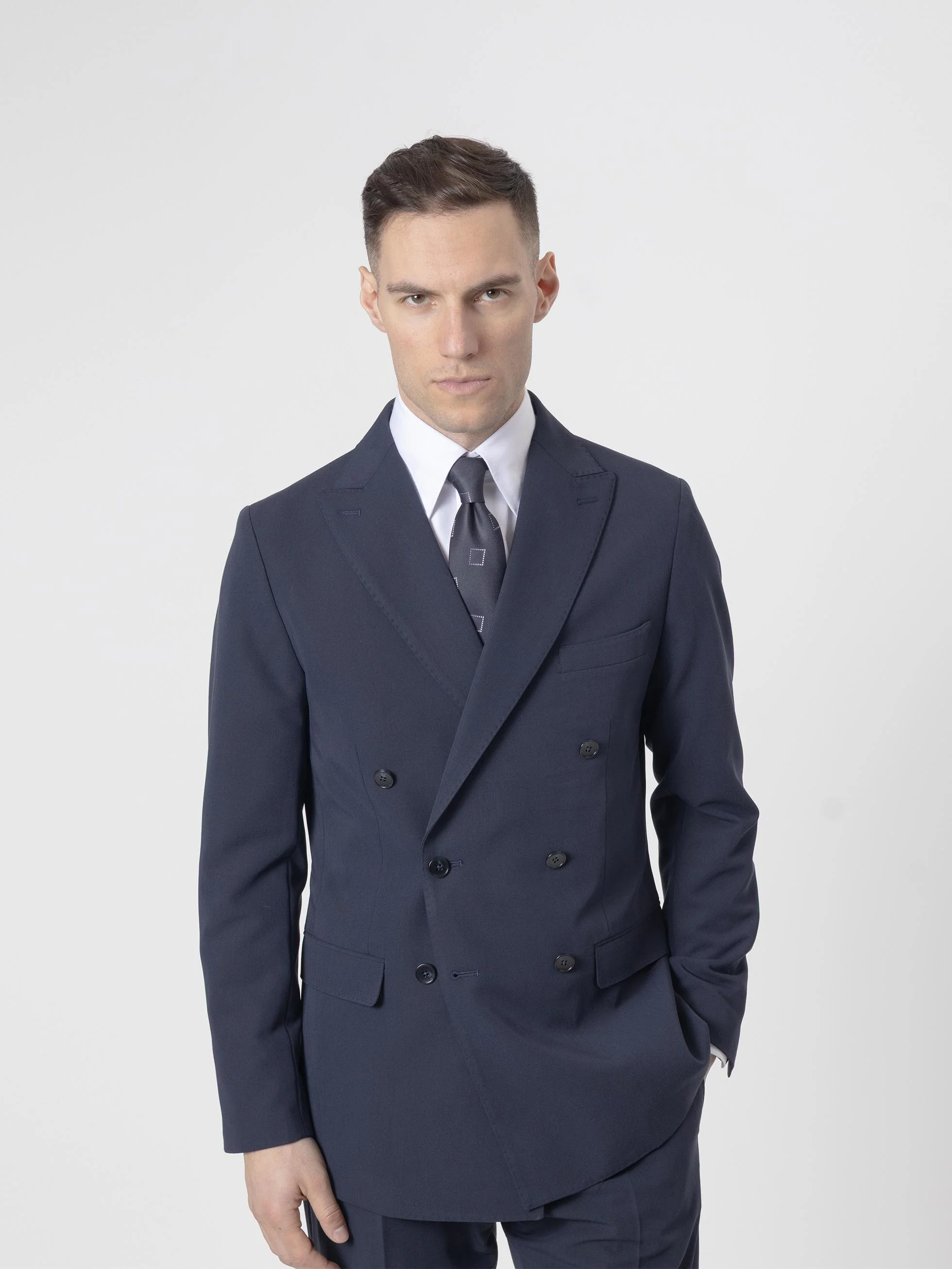 AMERICANA NON-IRON CRUZADA MARINO - Image 3
