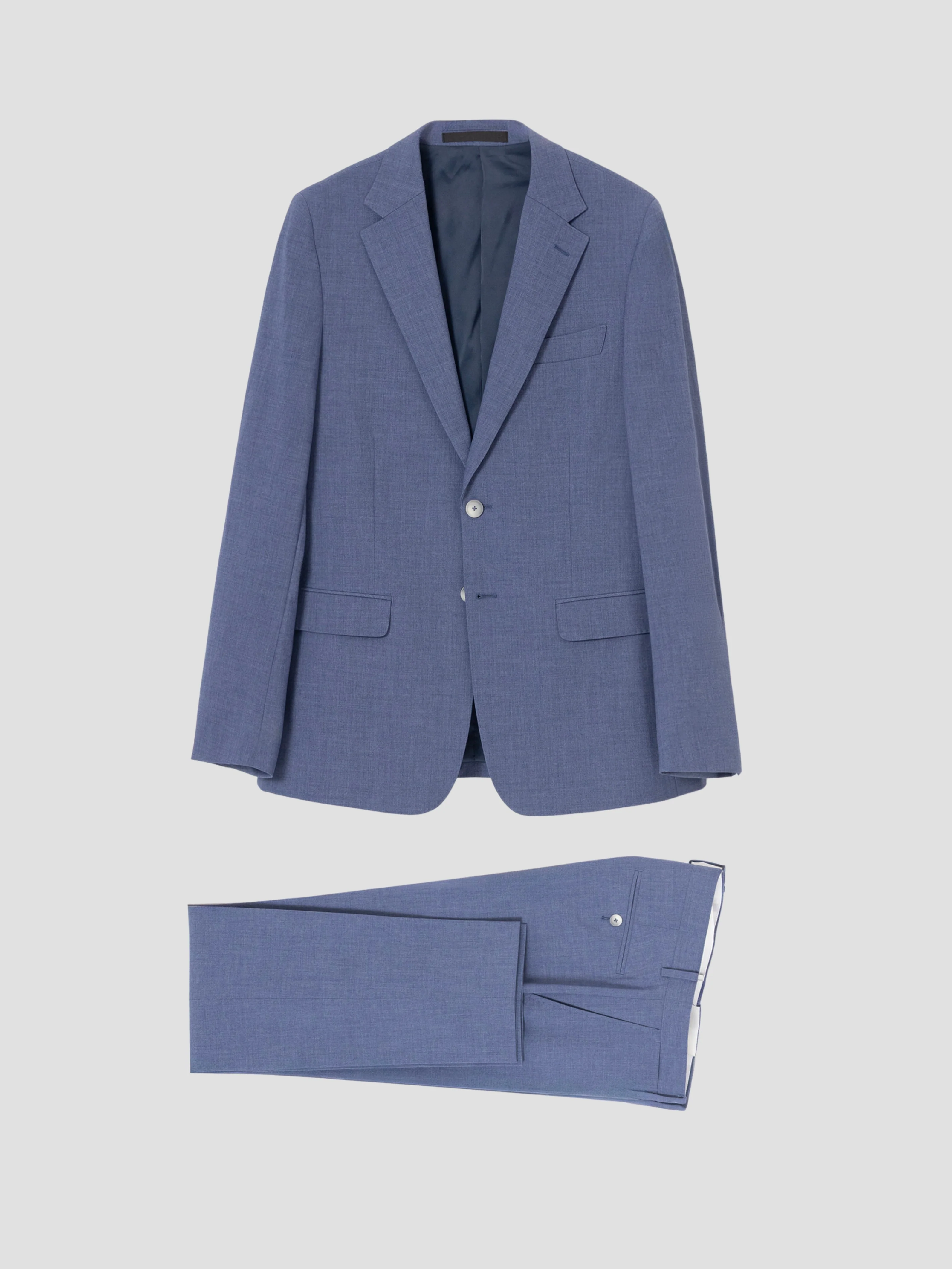 TRAJE LANA AZUL TIZA - Image 5