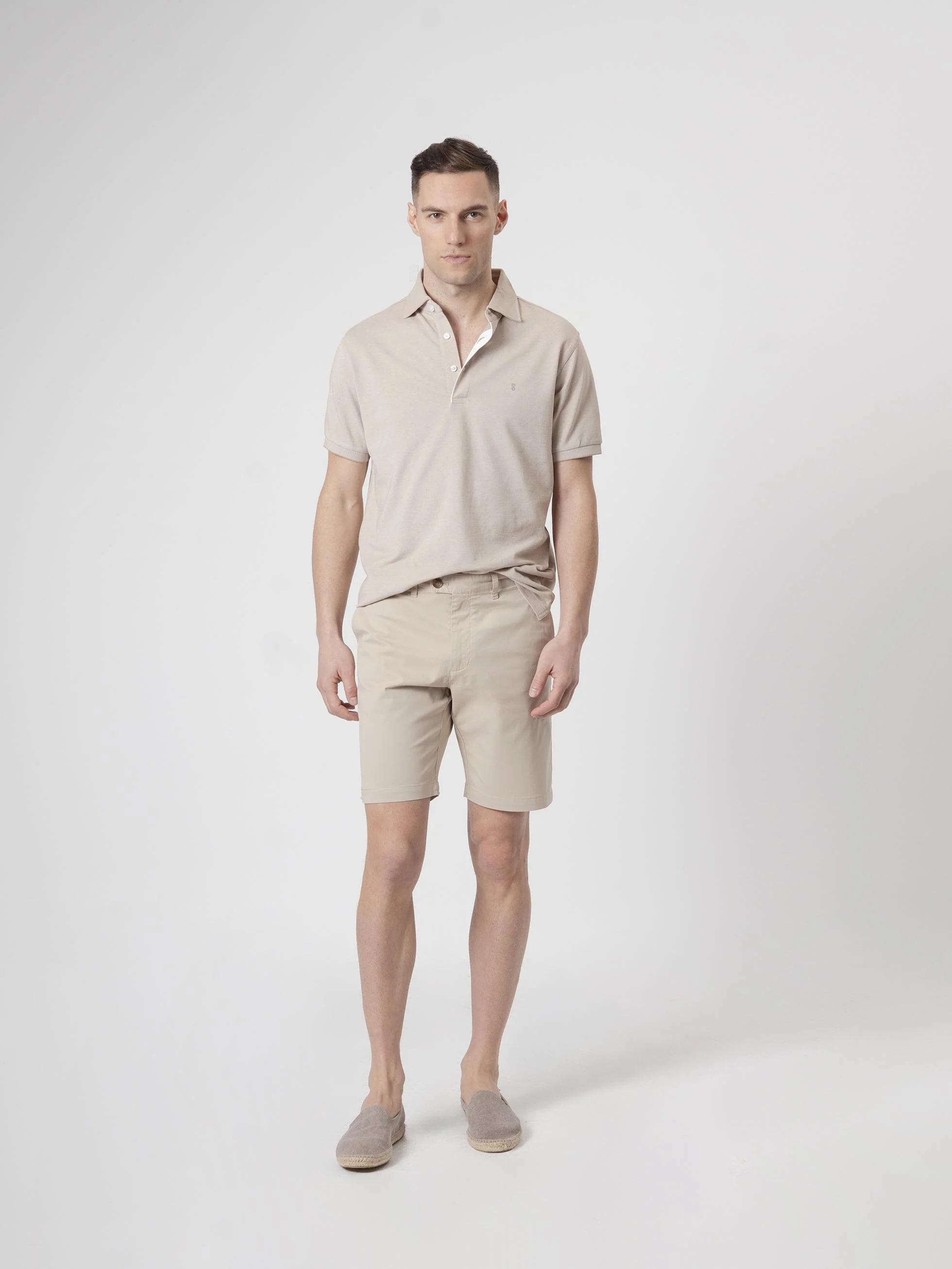 BERMUDA BÁSICA BEIGE - Image 4
