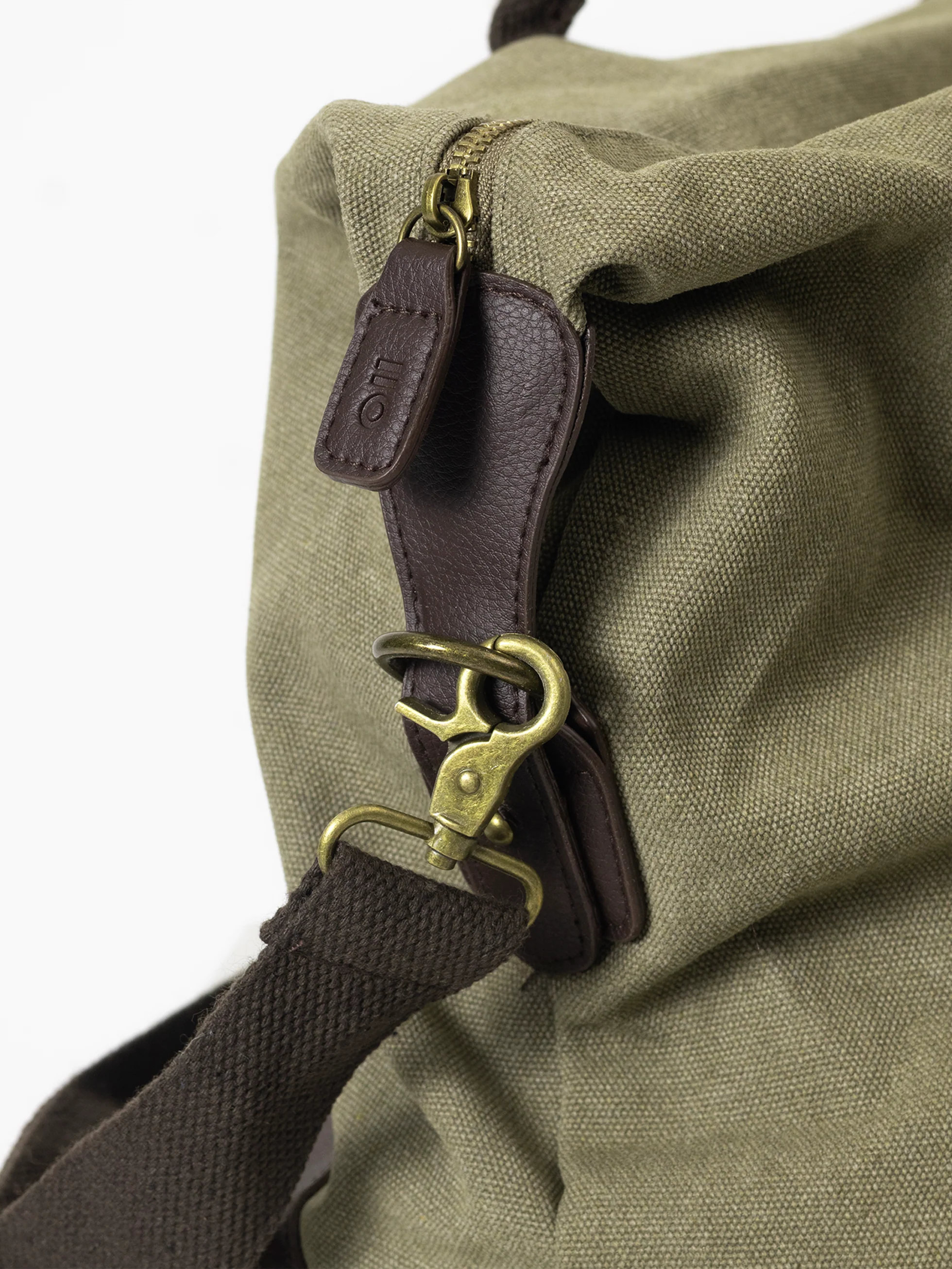 BOLSO DE VIAJE VERDE OLIVA - Image 3