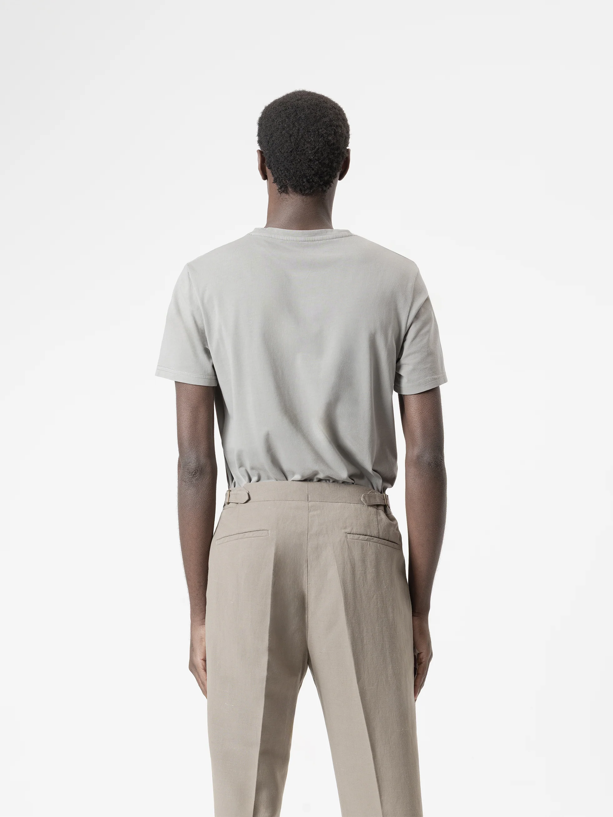 CAMISETA BÁSICA GRIS - Image 5