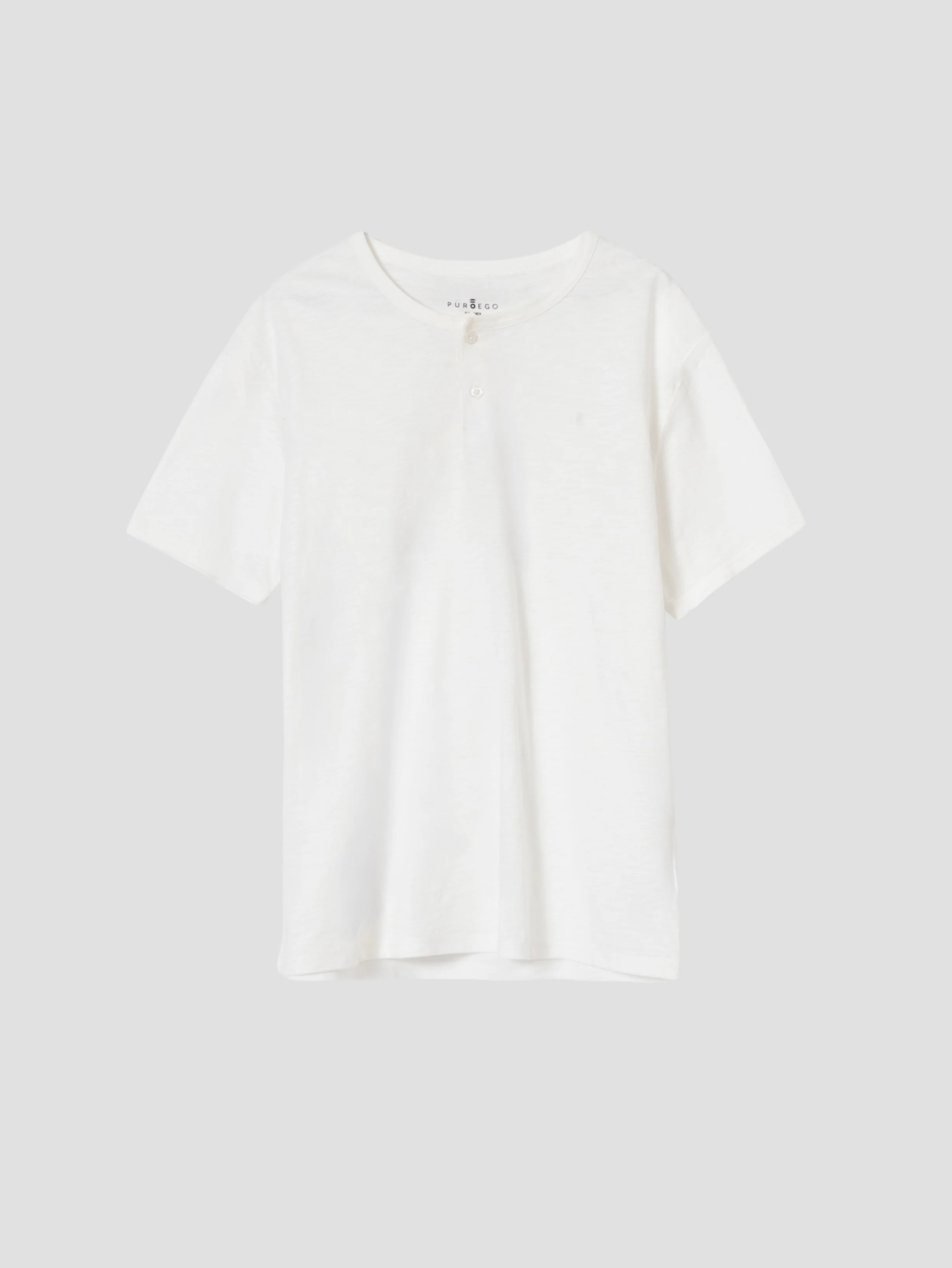 CAMISETA CUELLO PANADERO BLANCO