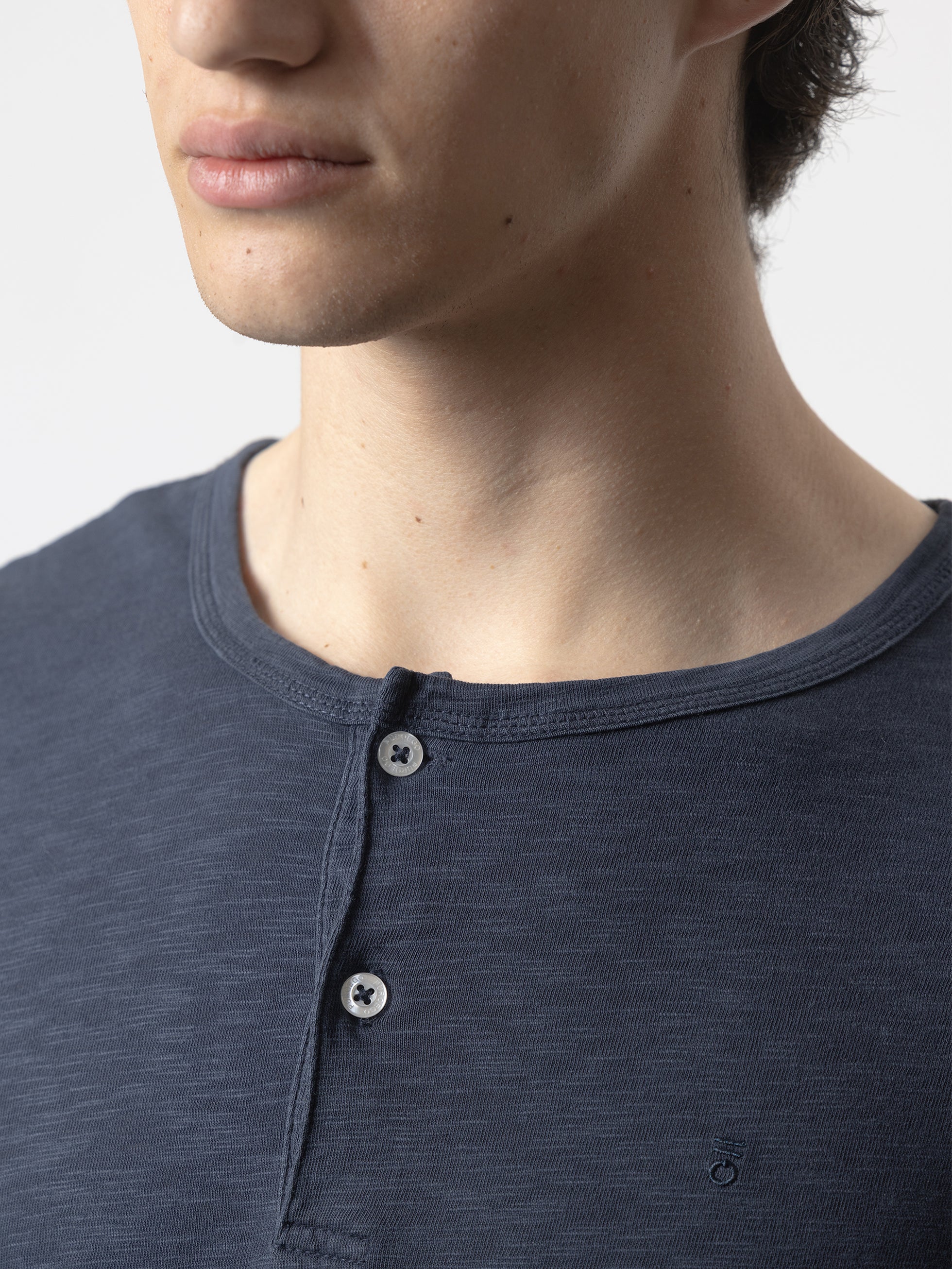 CAMISETA CUELLO PANADERO MARINO - Image 2
