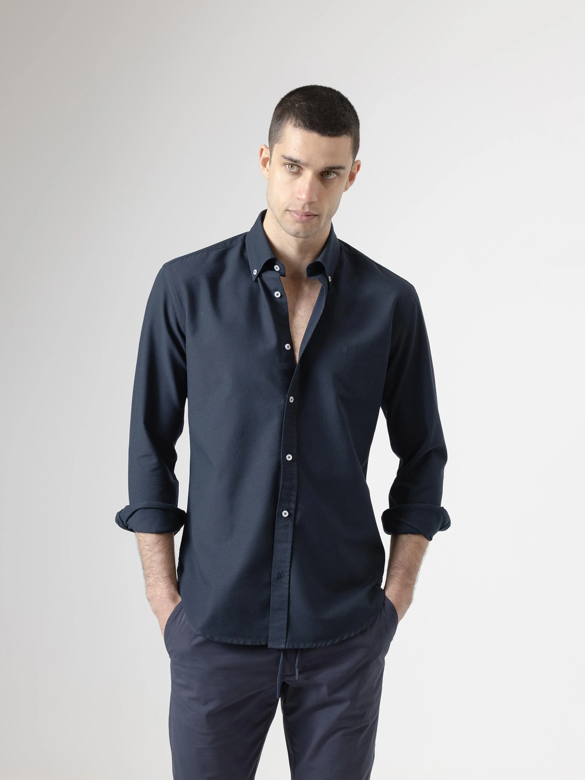 CAMISA OXFORD MARINO - Image 3