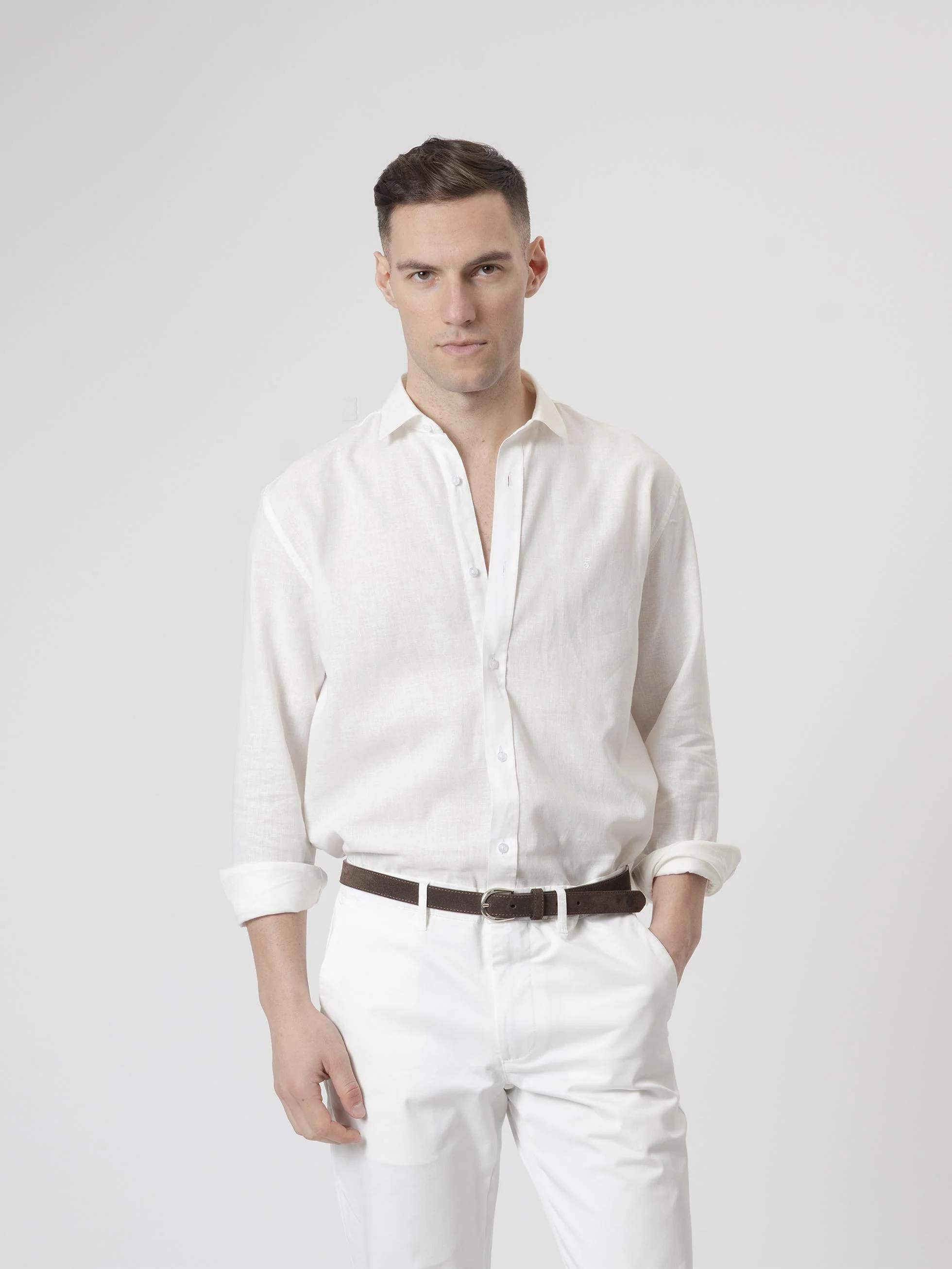 CAMISA LINO BLANCO - Image 3