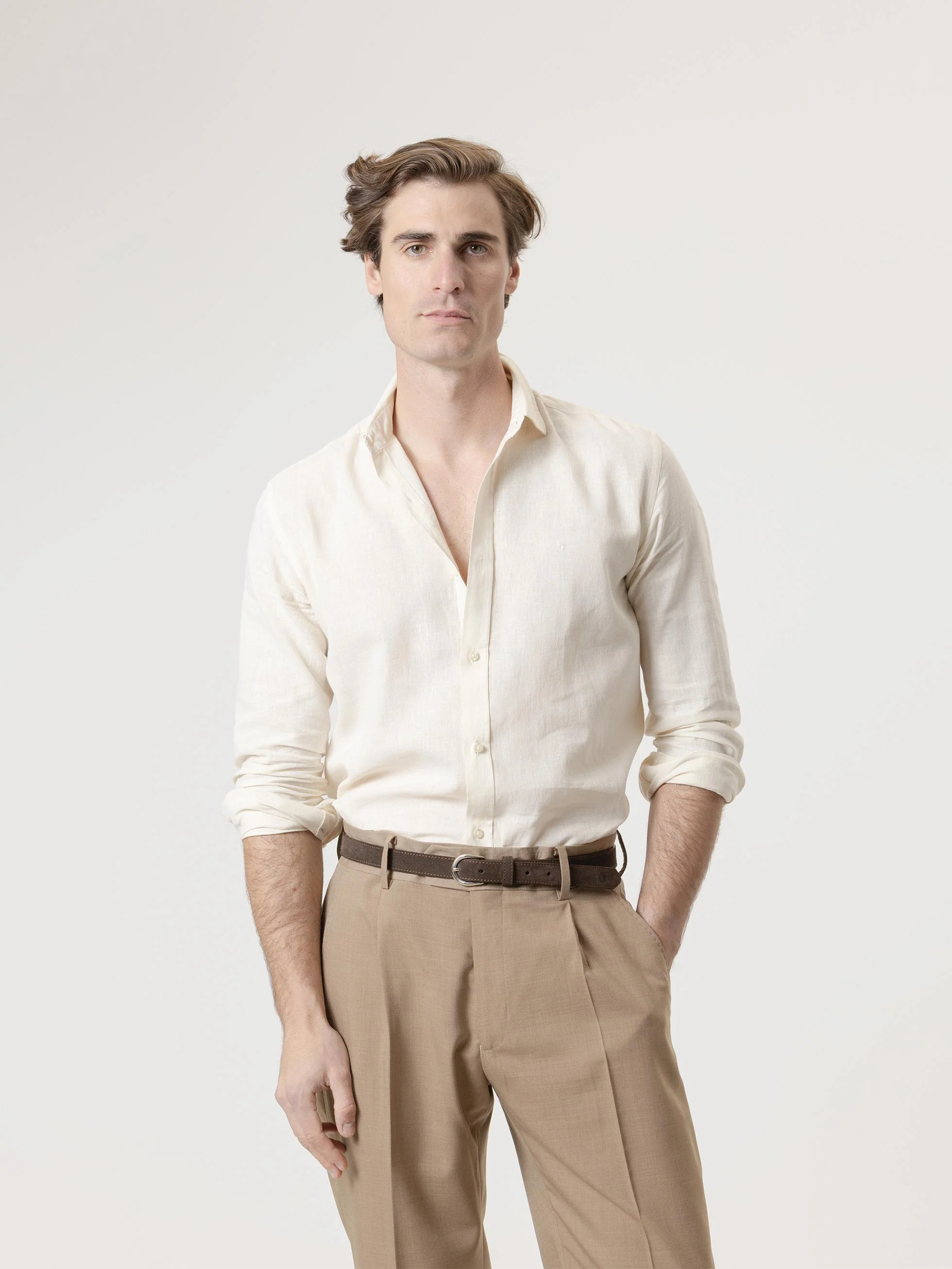 CAMISA LINO CRUDO - Image 3