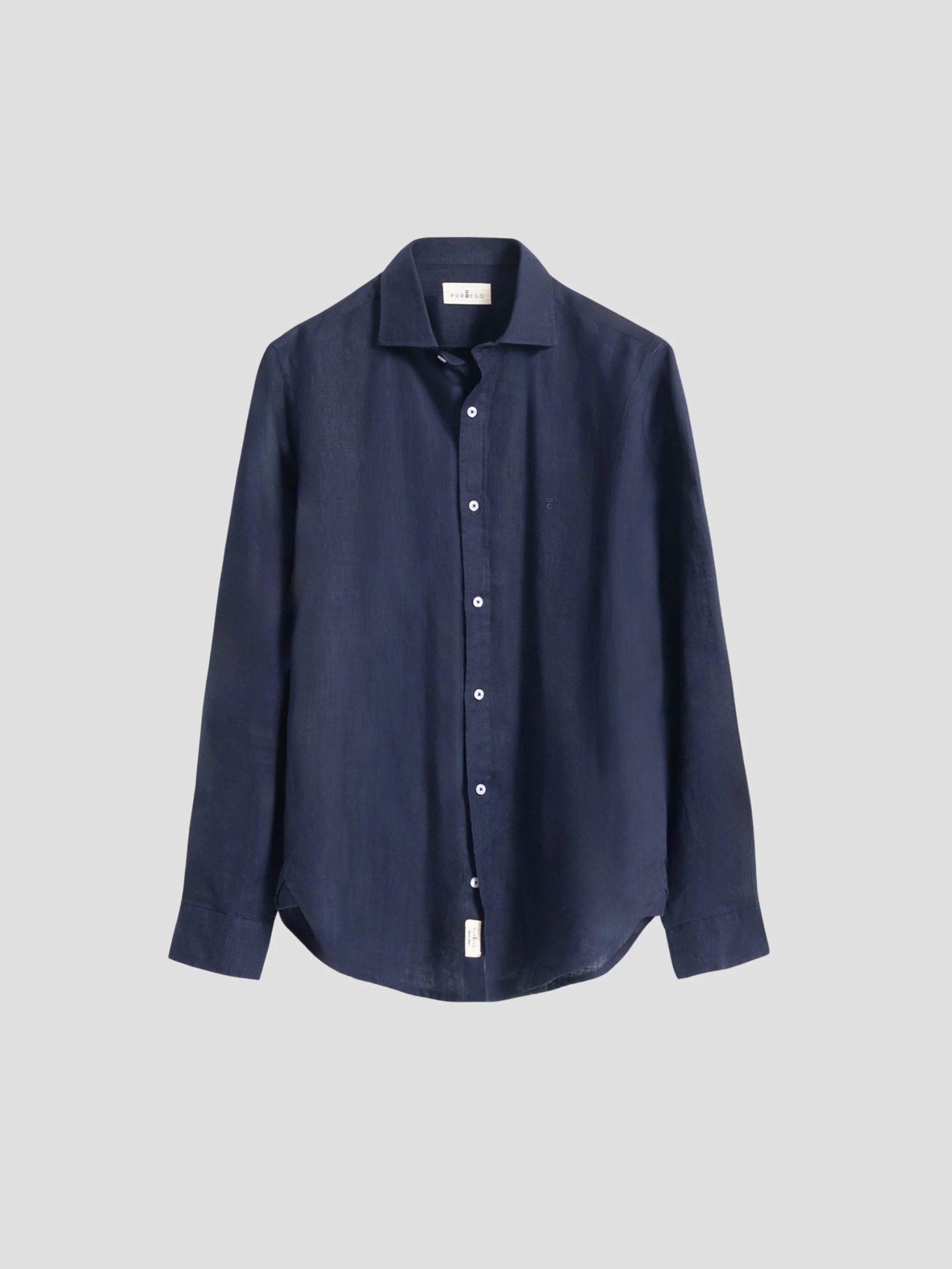 CAMISA LINO MARINO