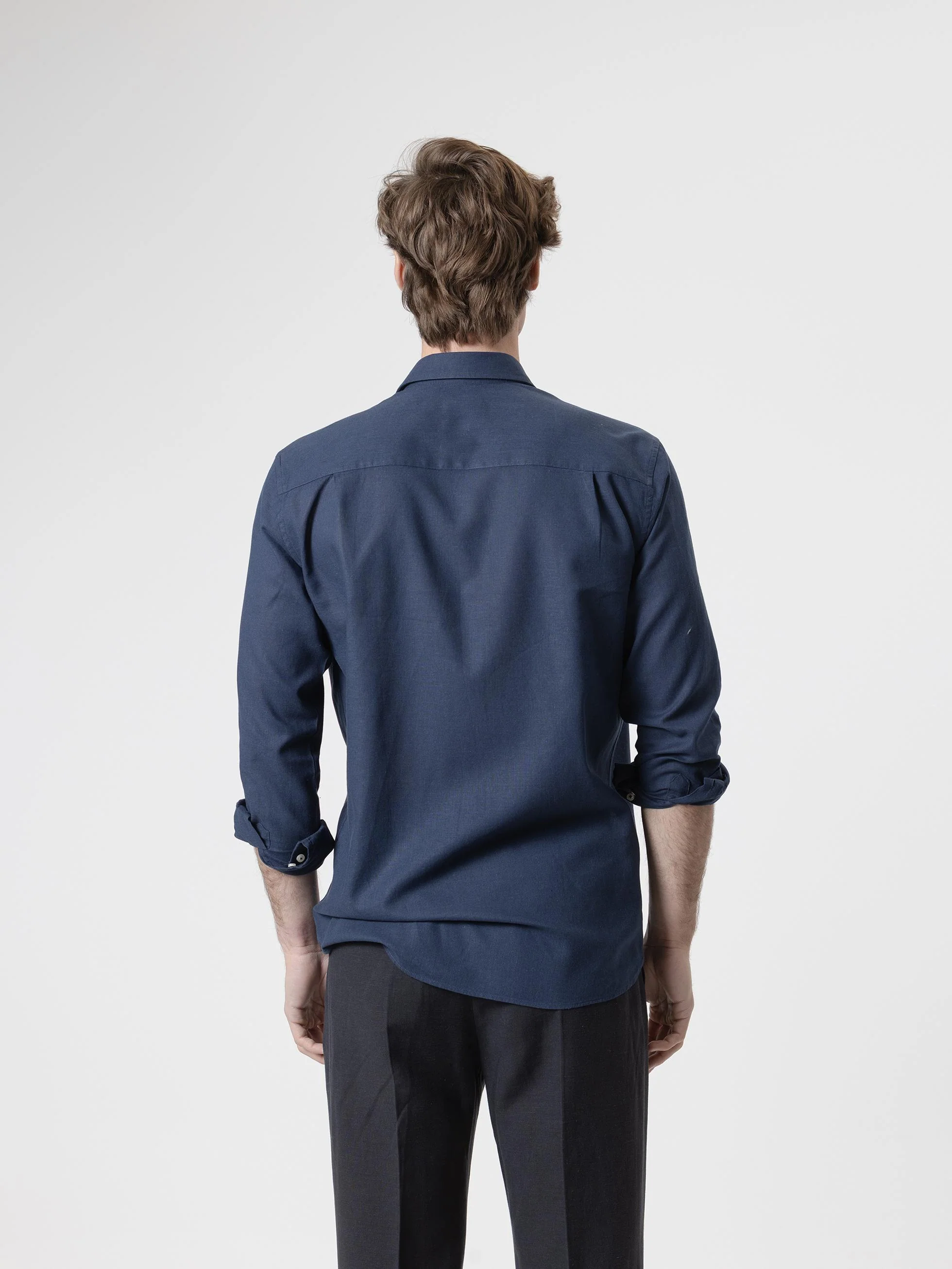CAMISA LINO MARINO - Image 5