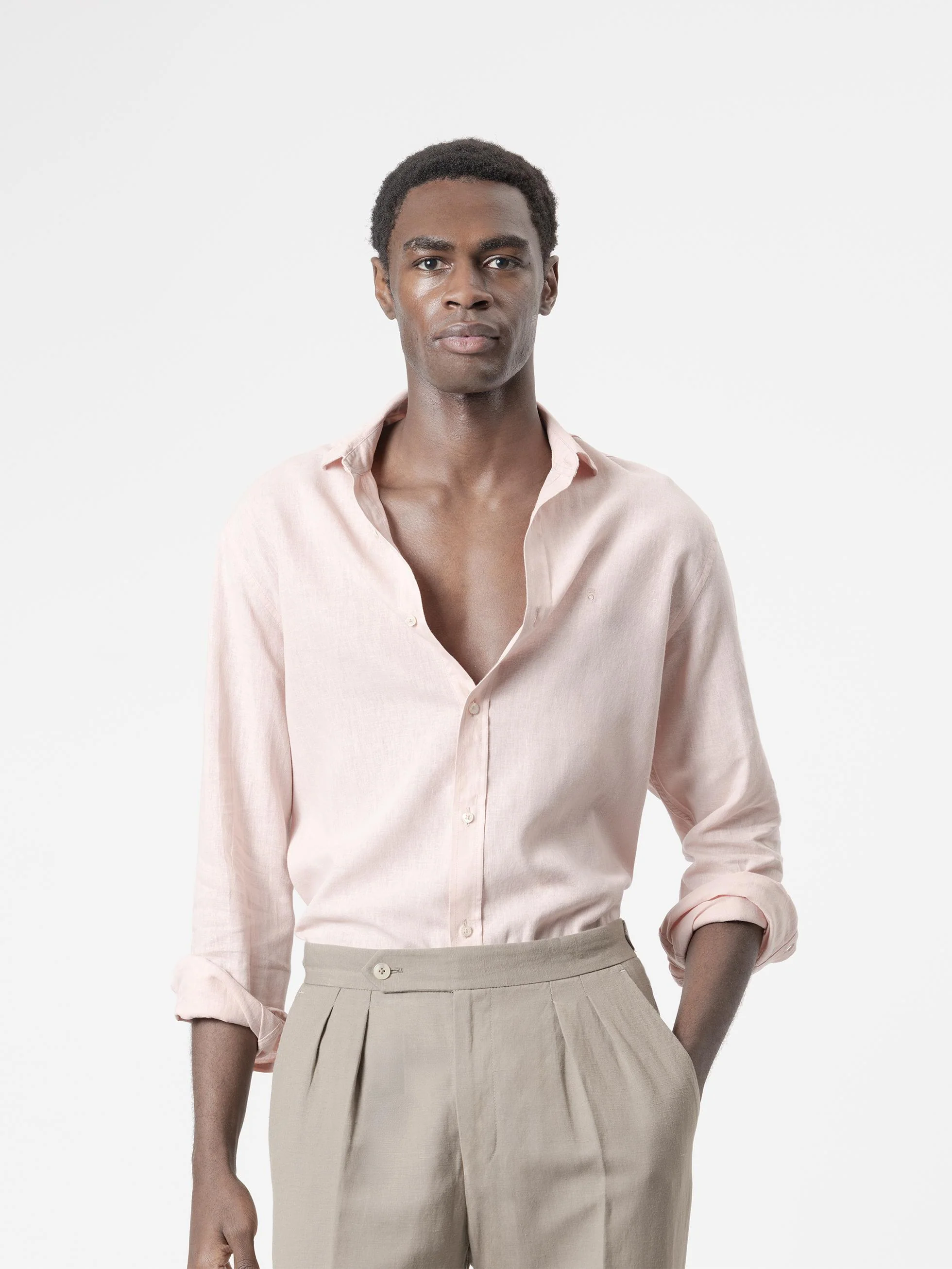 CAMISA LINO ROSA - Image 4