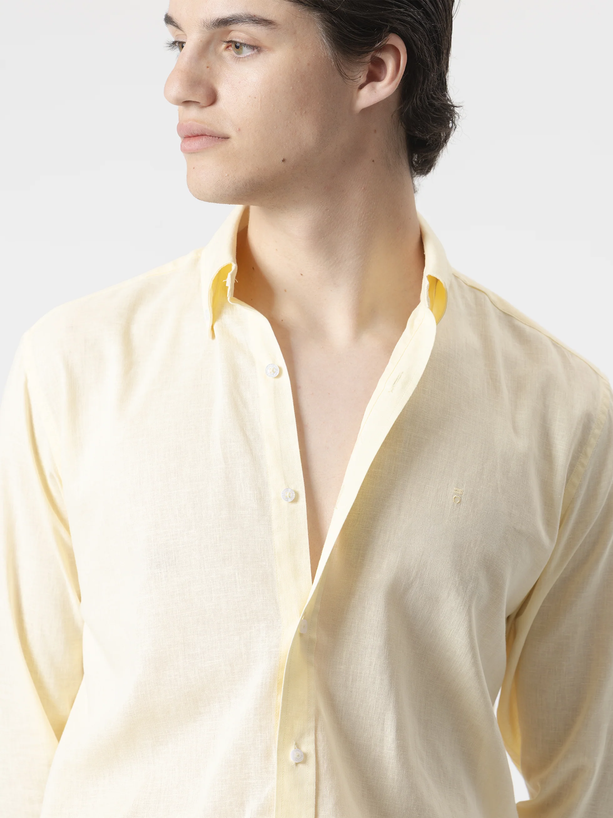 CAMISA LINO AMARILLA - Image 3