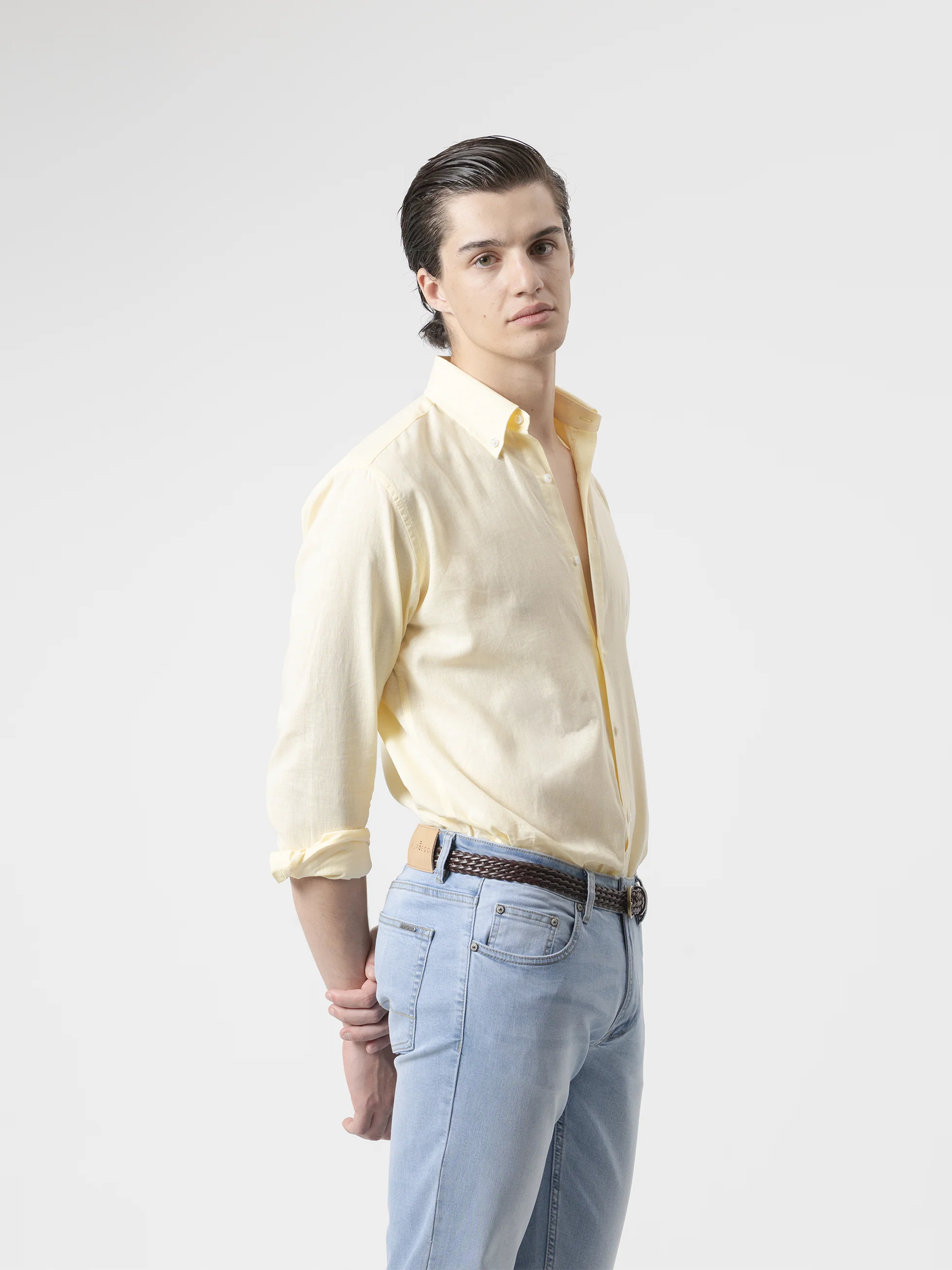 CAMISA LINO AMARILLA - Image 5