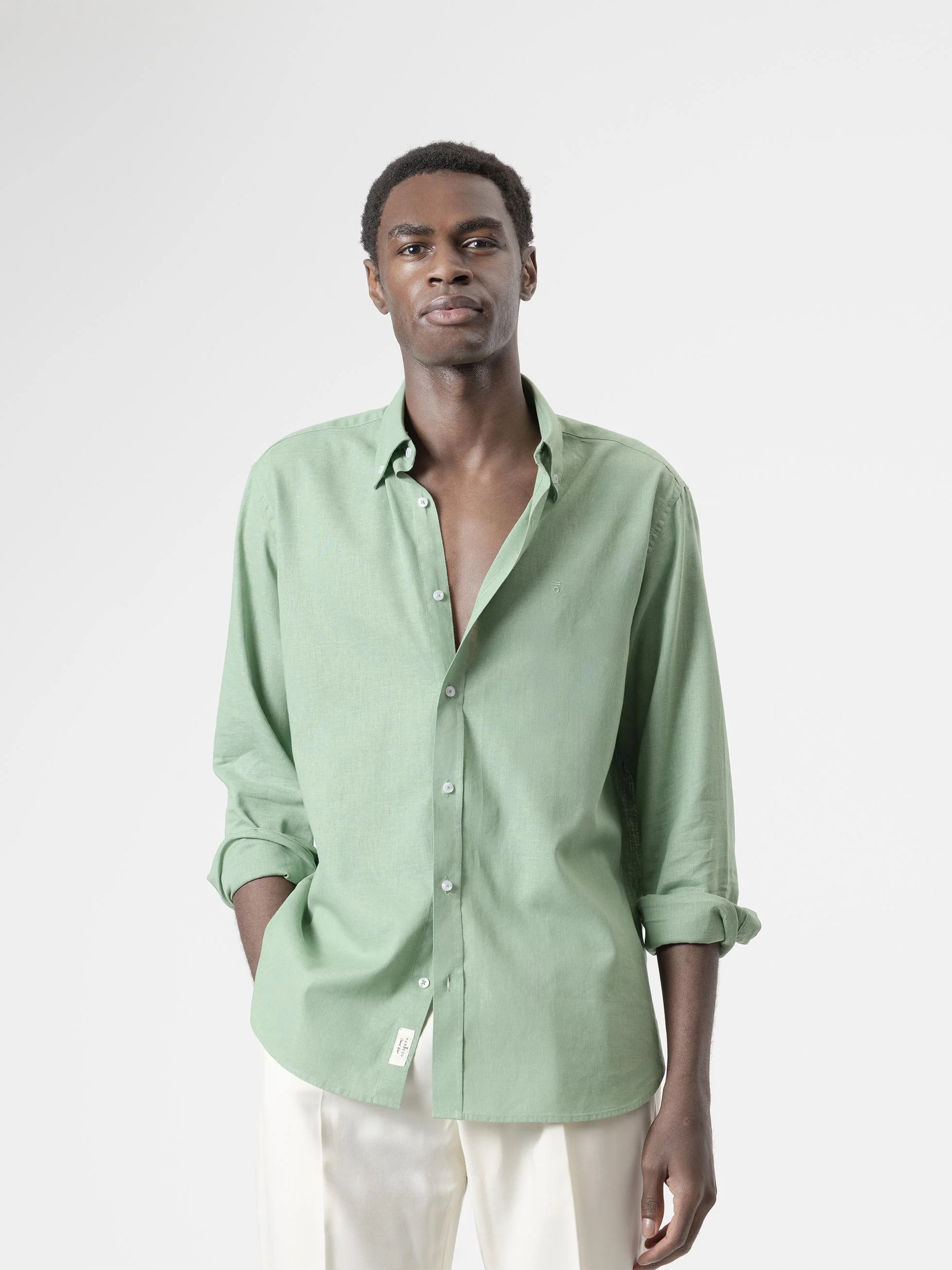 CAMISA LINO VERDE - Image 4
