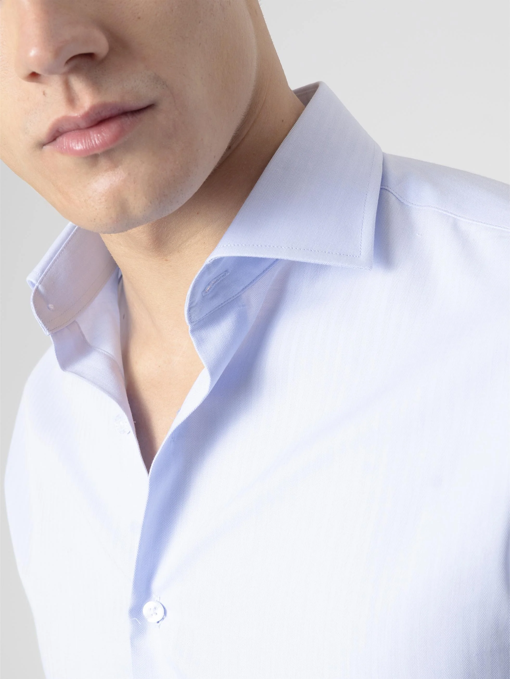 CAMISA VESTIR ESPIGA CELESTE - Image 2
