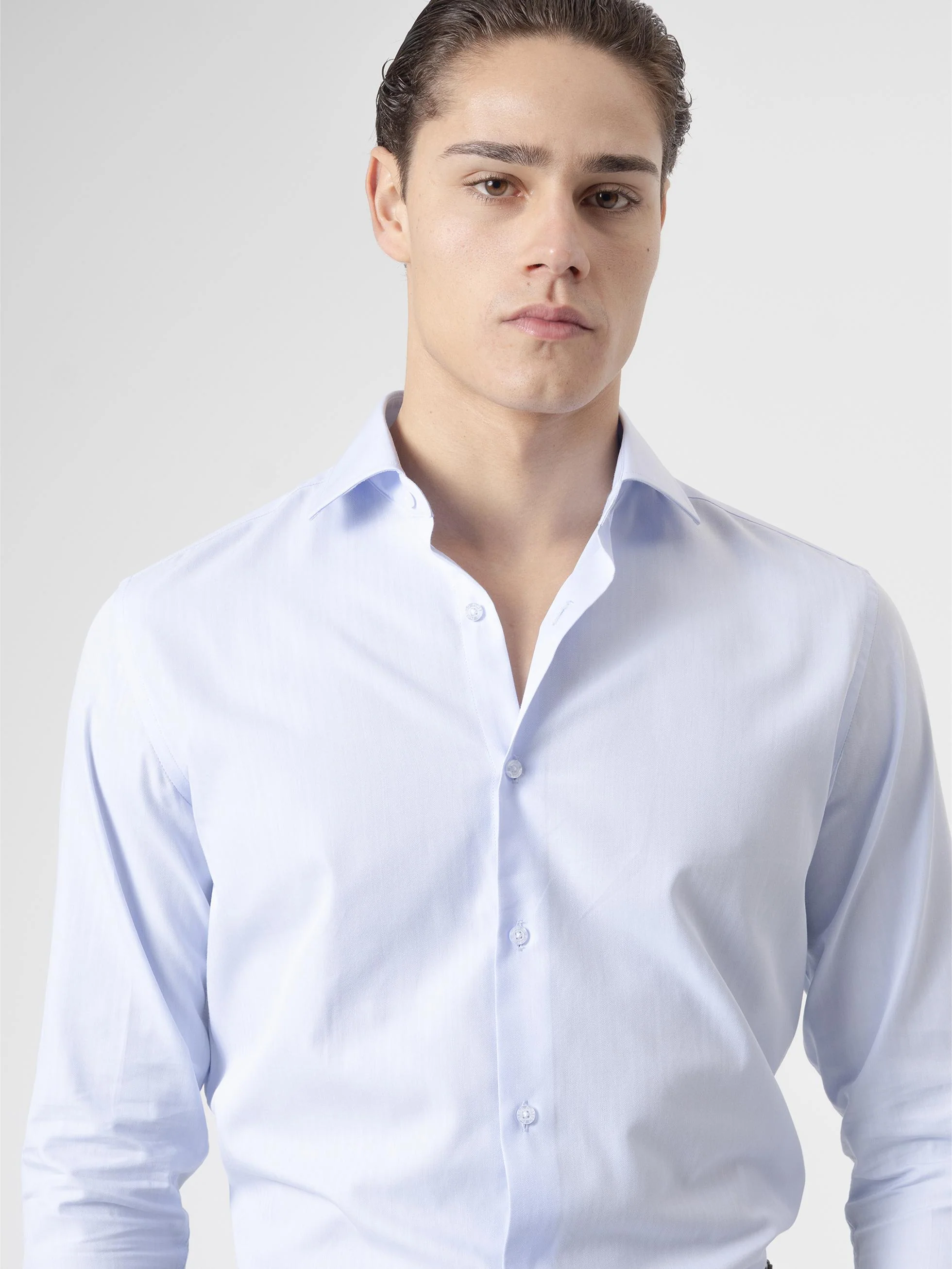 CAMISA VESTIR ESPIGA CELESTE - Image 4