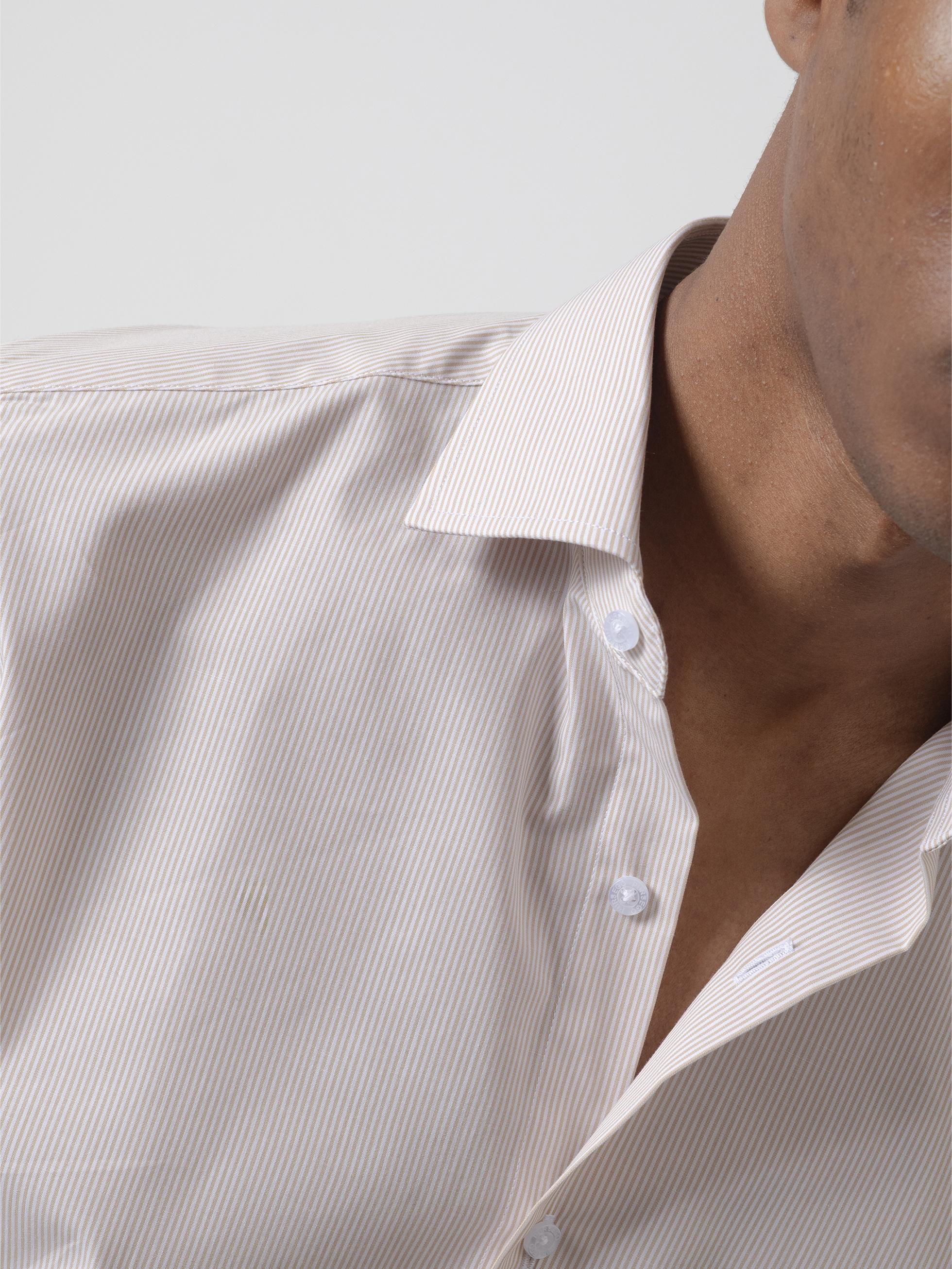 CAMISA VESTIR RAYAS ARENA - Image 2