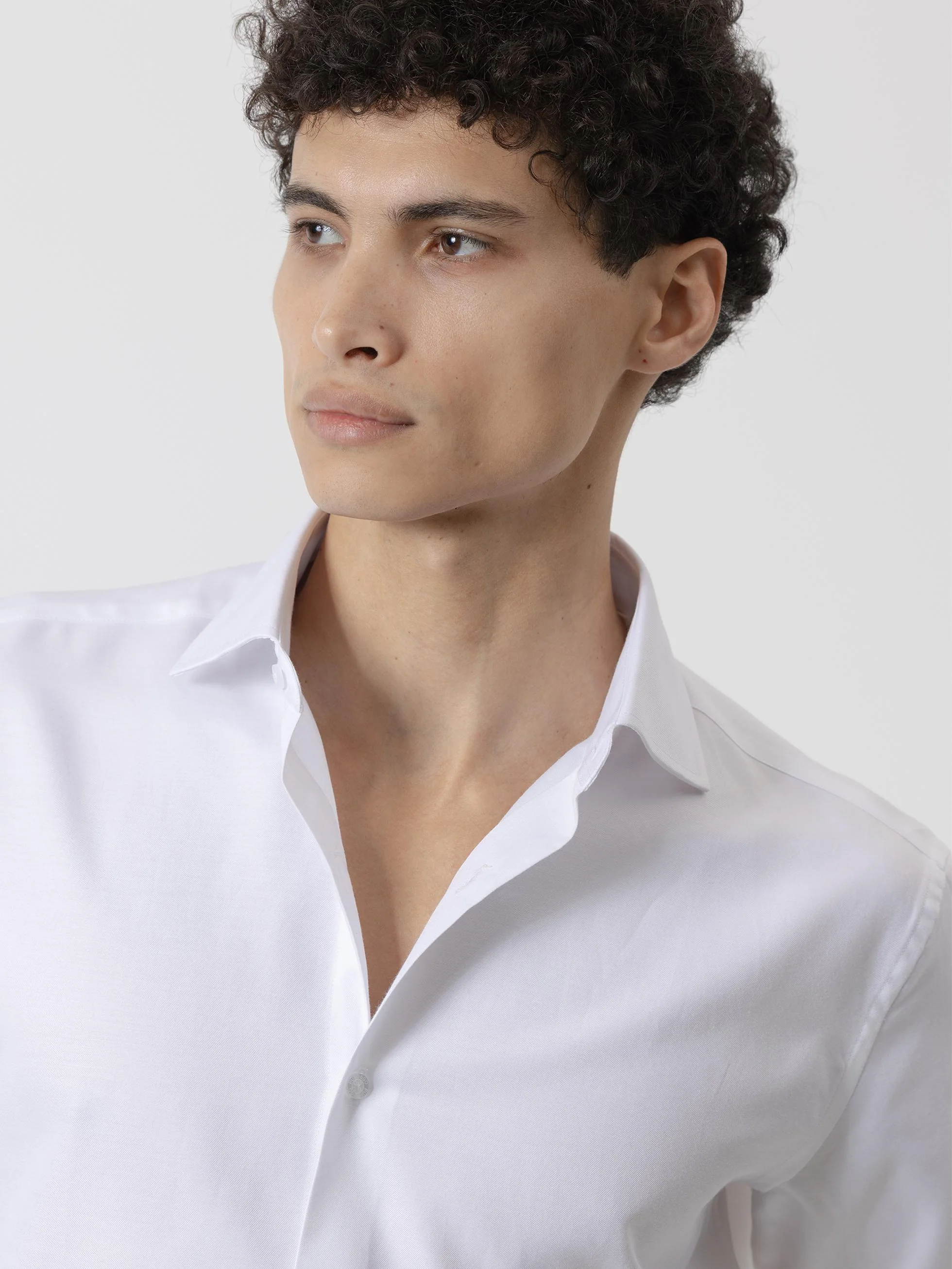 CAMISA TWILL VESTIR BLANCA - Image 2