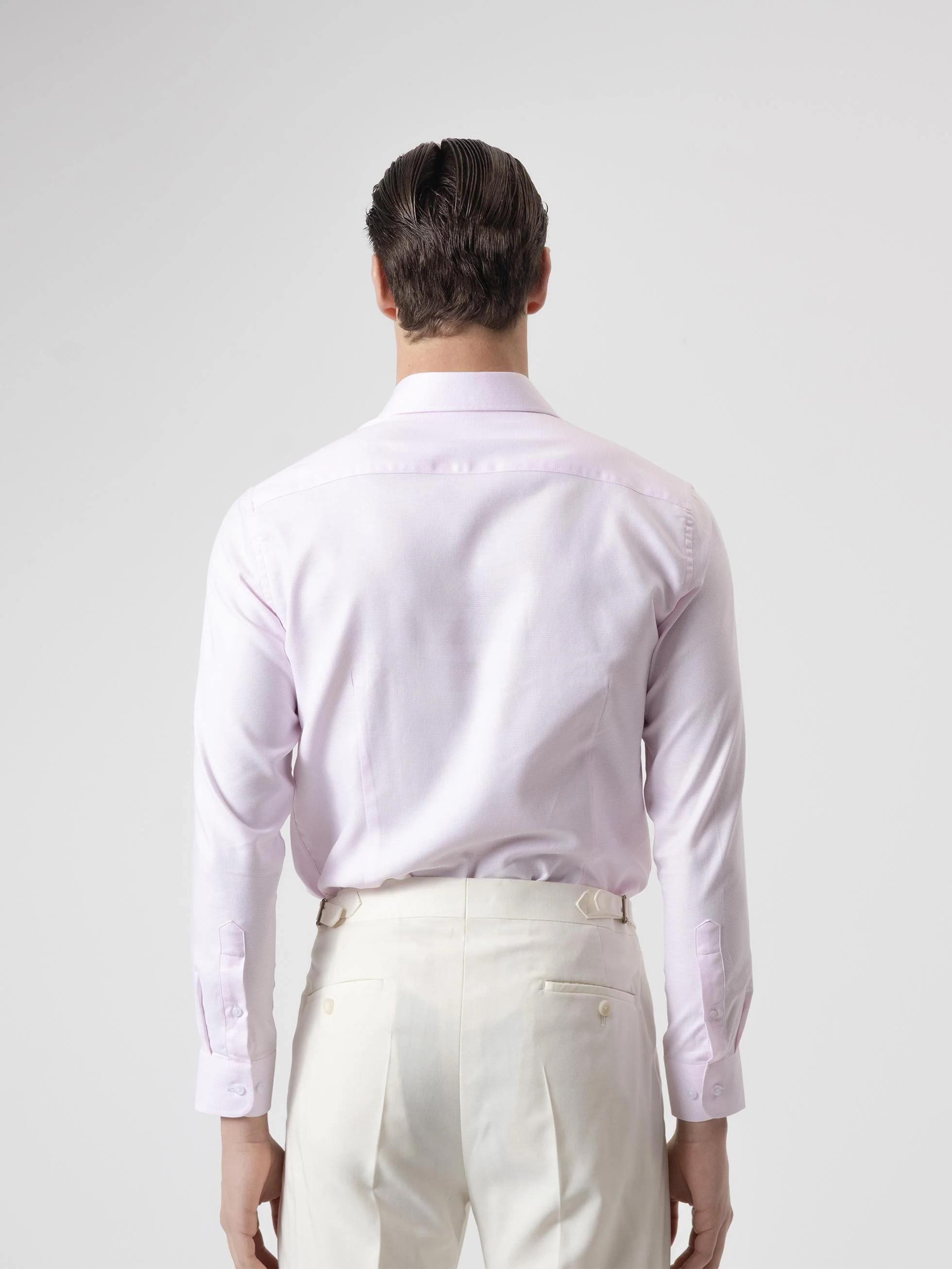 CAMISA VESTIR PATA DE GALLO ROSA - Image 5