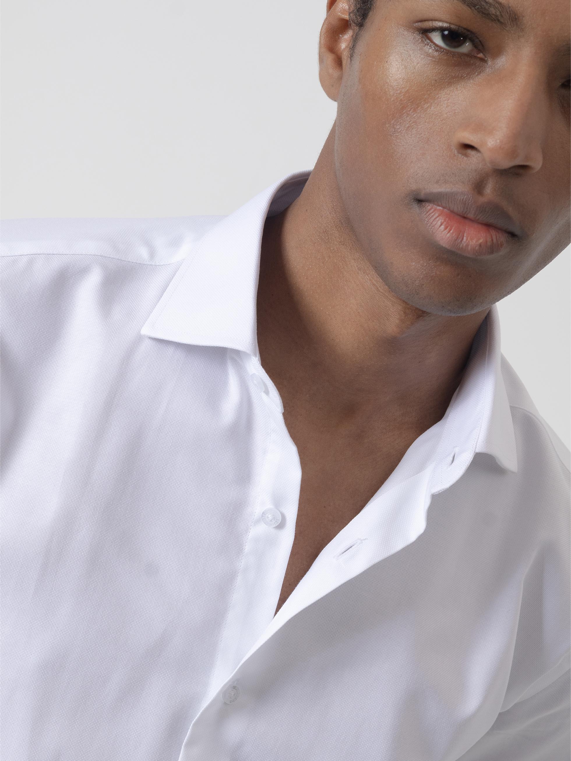 CAMISA VESTIR ESTRUCTURA BLANCA - Image 2