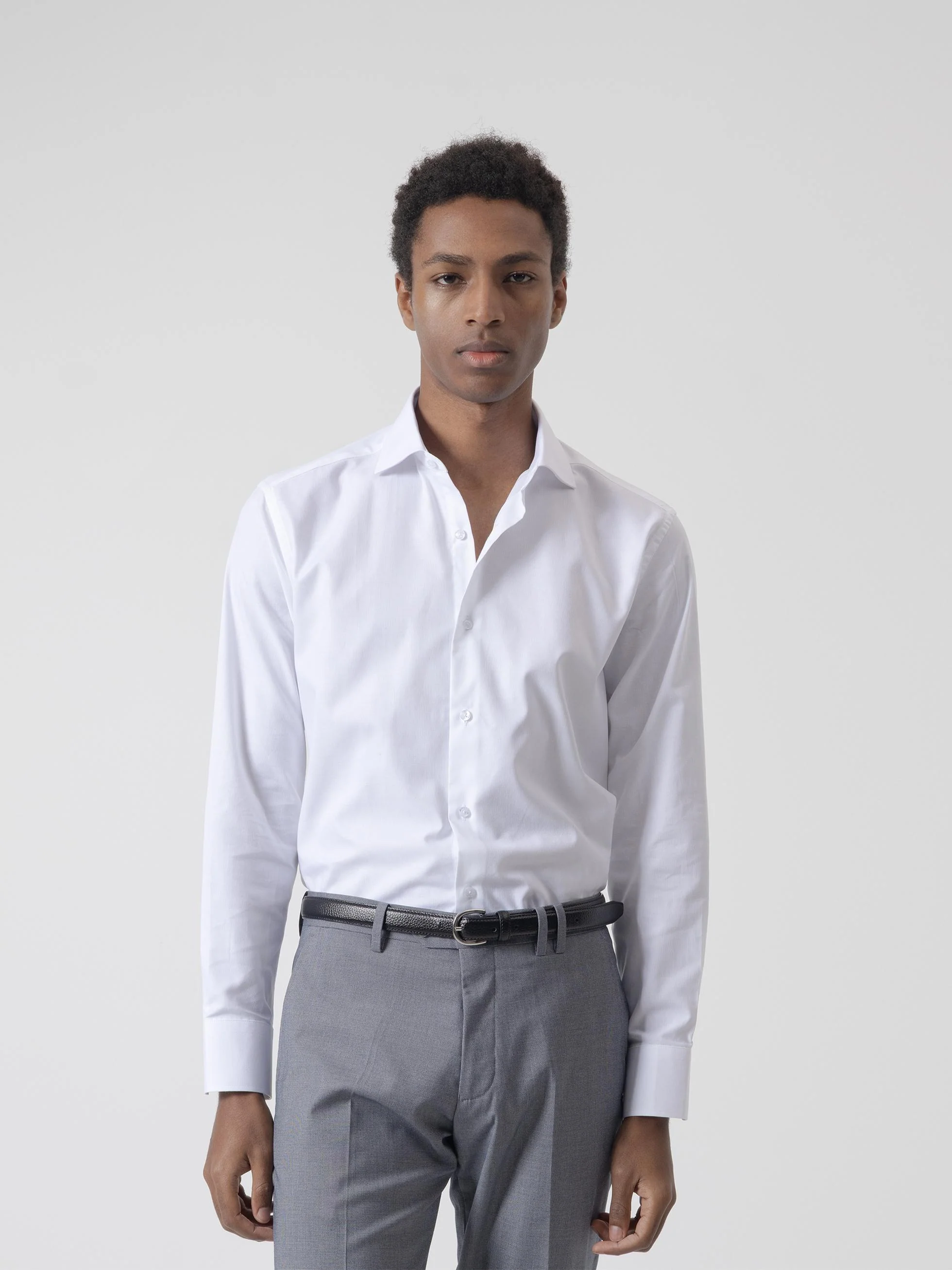 CAMISA VESTIR ESTRUCTURA BLANCA - Image 4