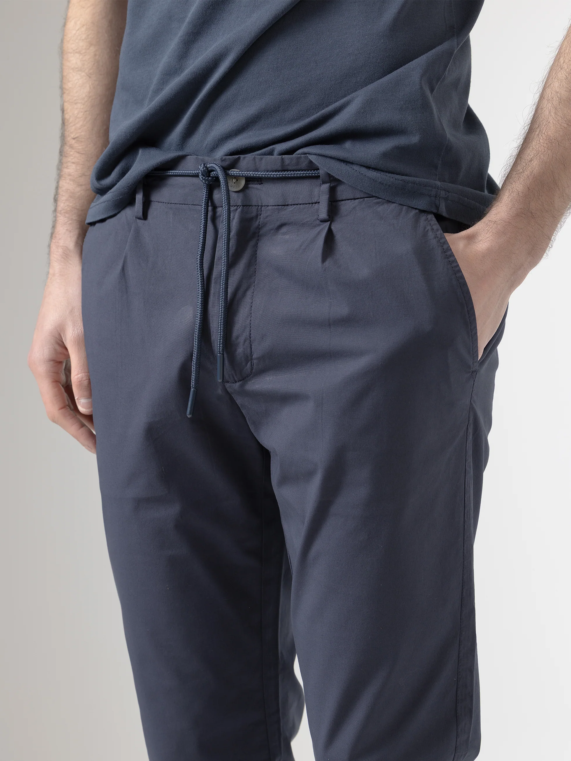 PANTALÓN GABARDINA STRECHT MARINO - Image 2