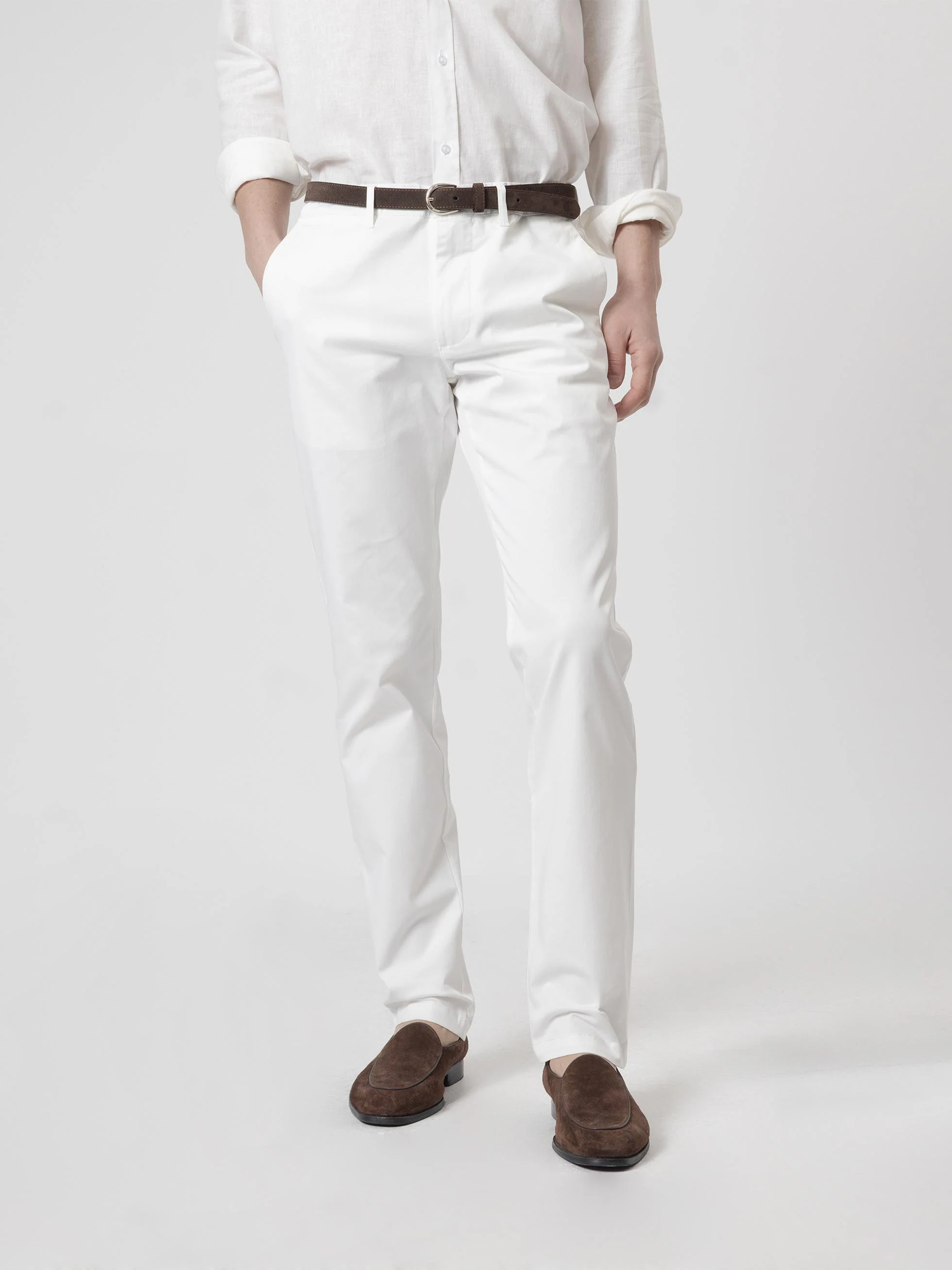 PANTALÓN CHINO BLANCO - Image 3