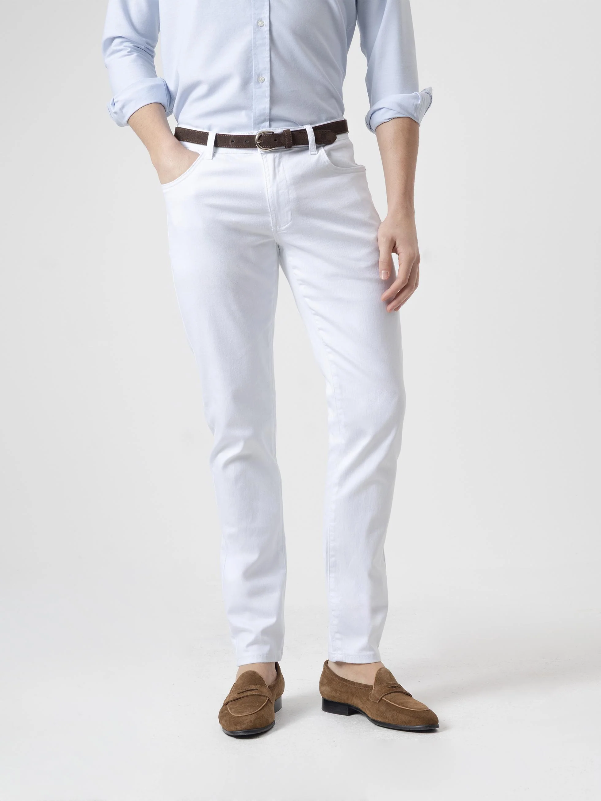 PANTALON 5 BOLSILLOS BLANCO
