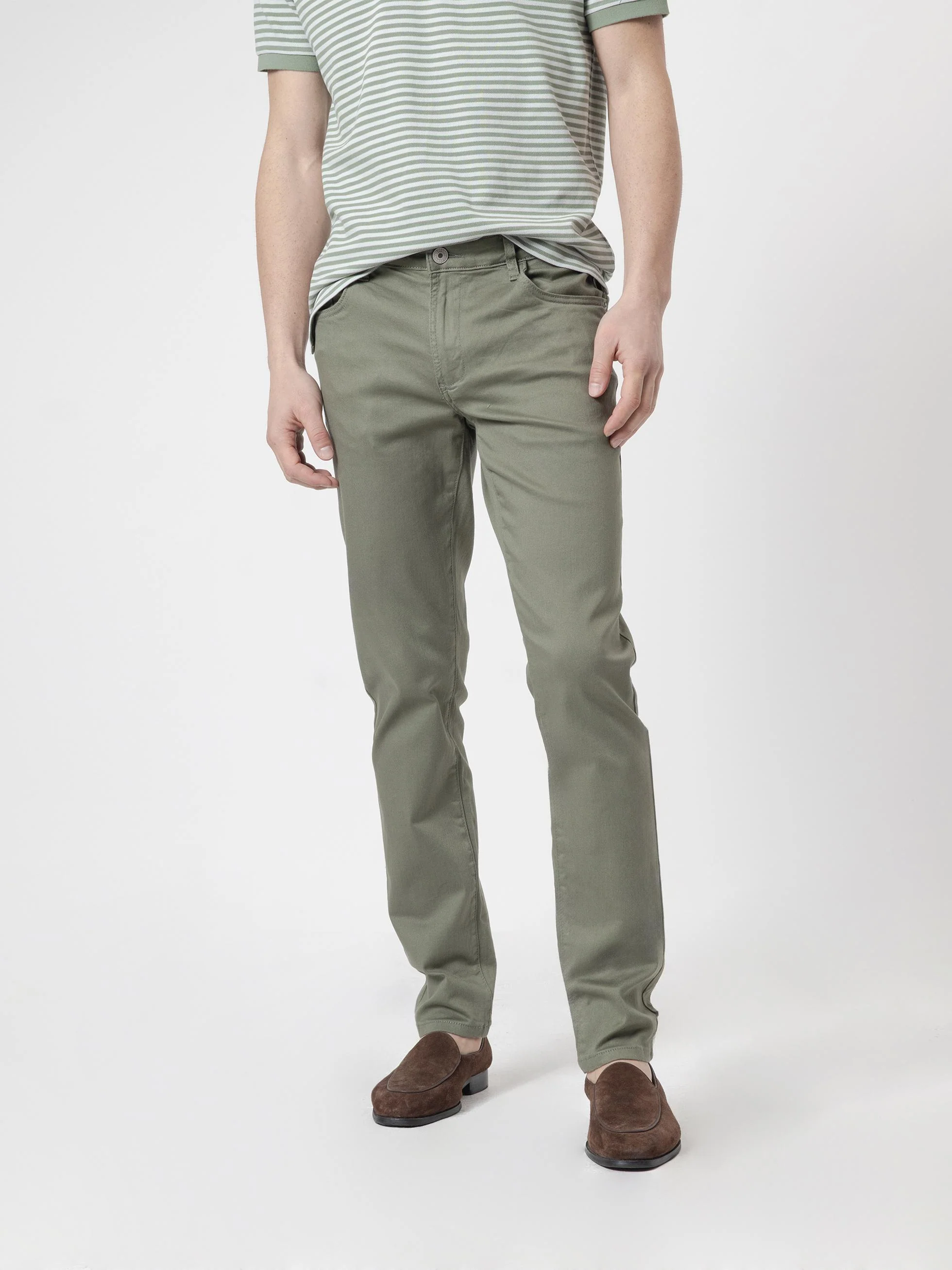 PANTALON 5 BOLSILLOS VERDE CEDRO - Image 3