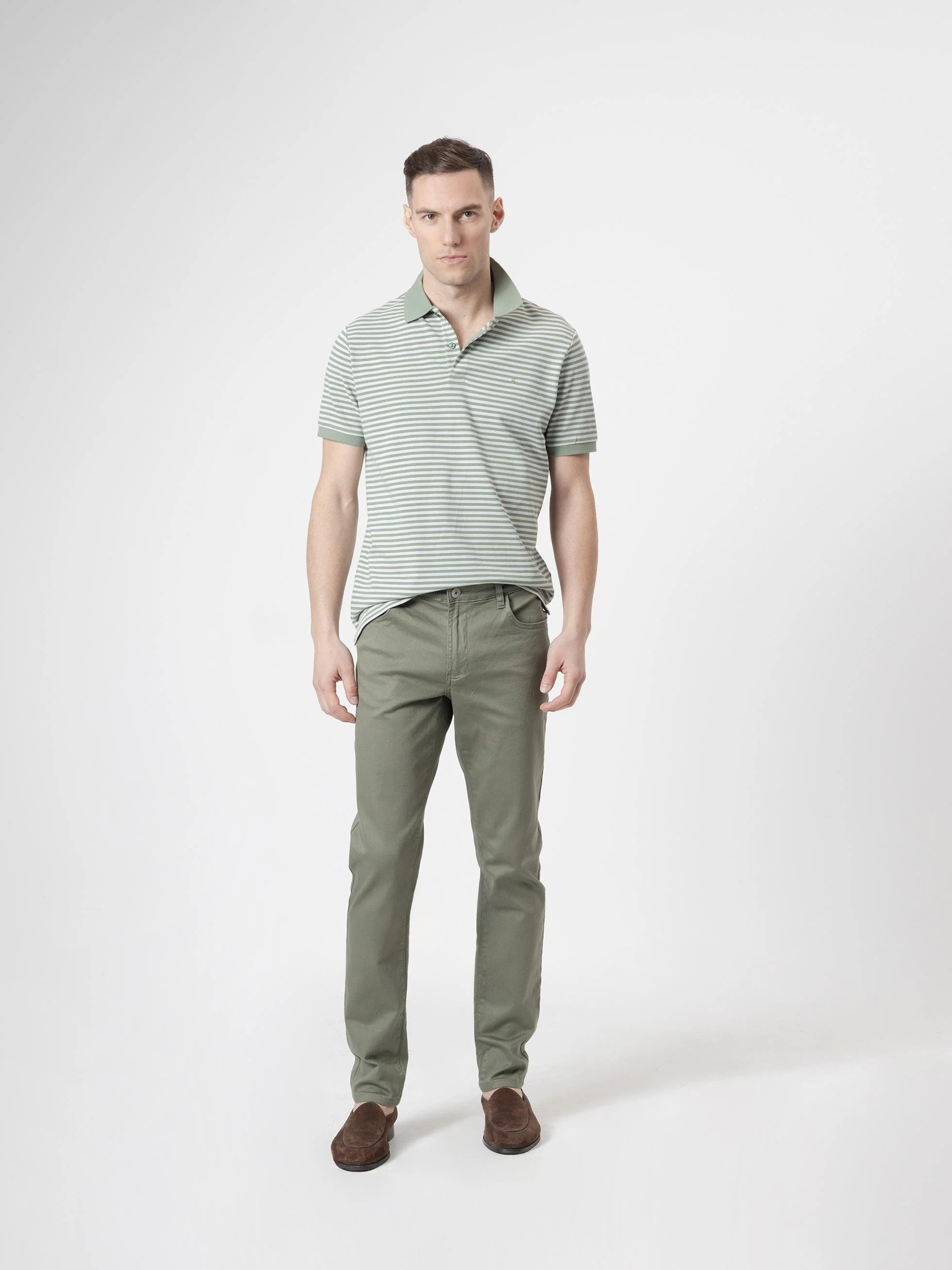 PANTALON 5 BOLSILLOS VERDE CEDRO - Image 4