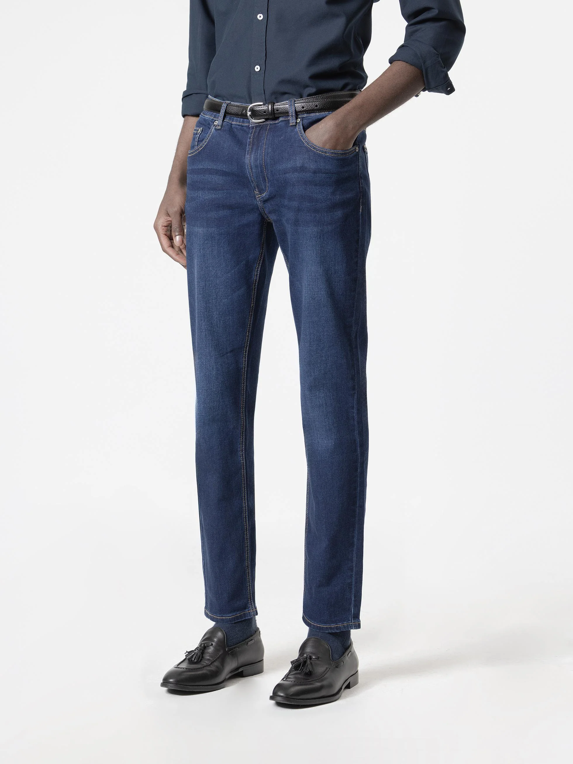 JEANS RAW DENIM