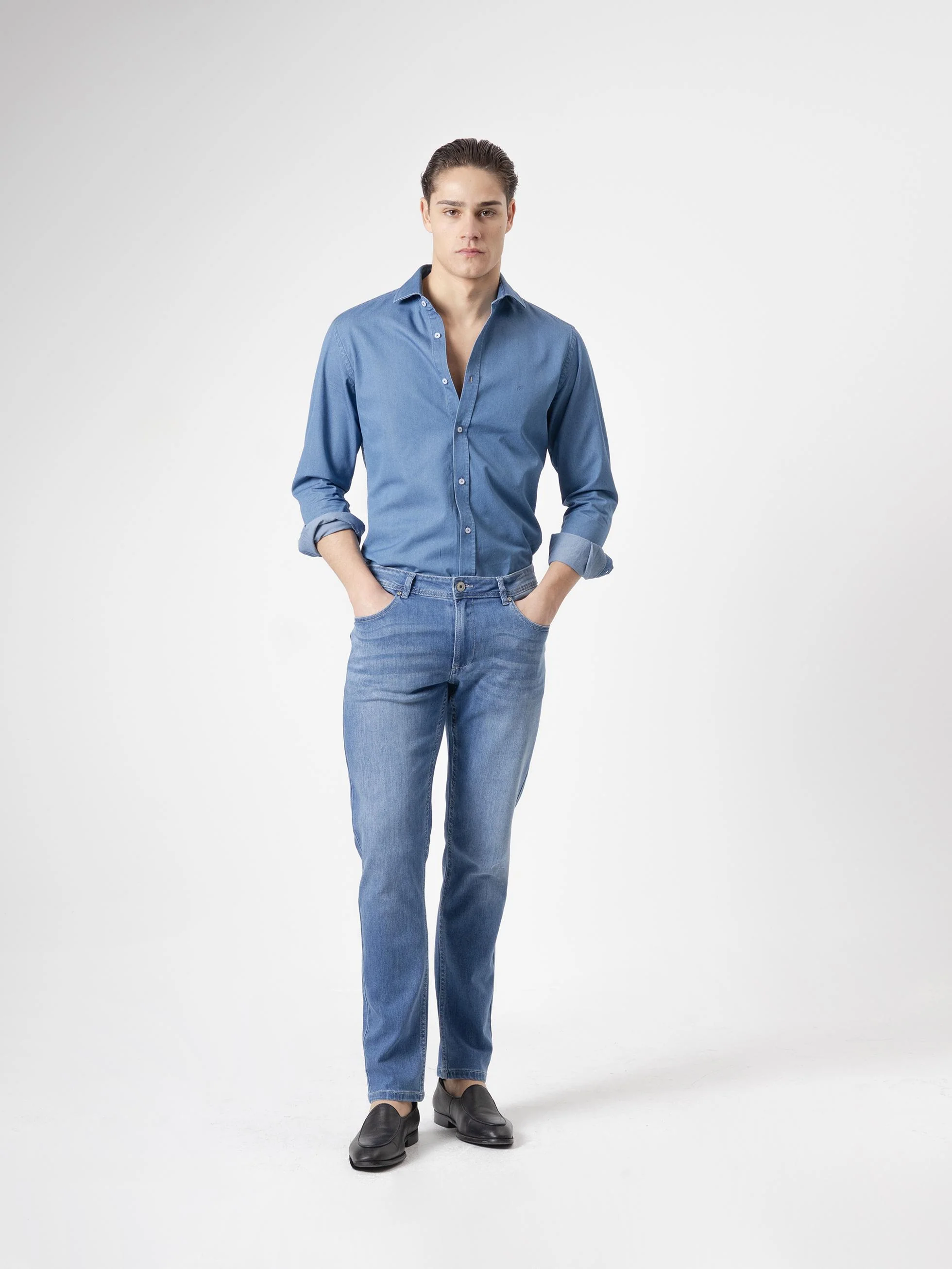 JEANS SLIM FIT LAVADOS - Image 3