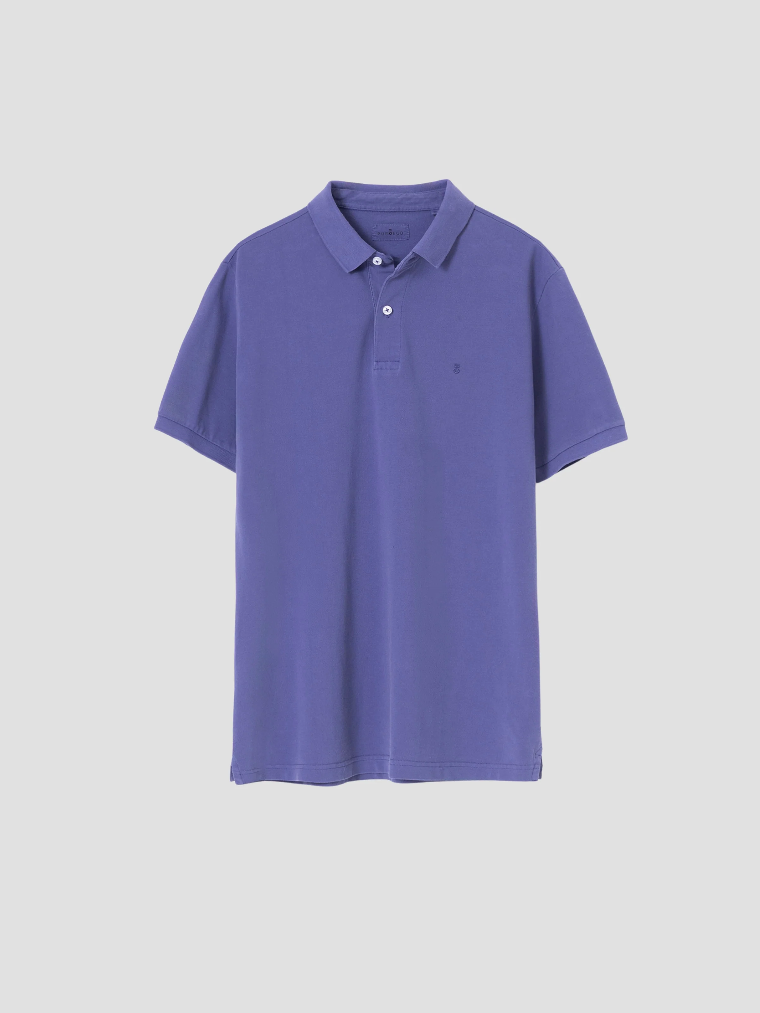 POLO BÁSICO LAVADO AZUL NIRVANA