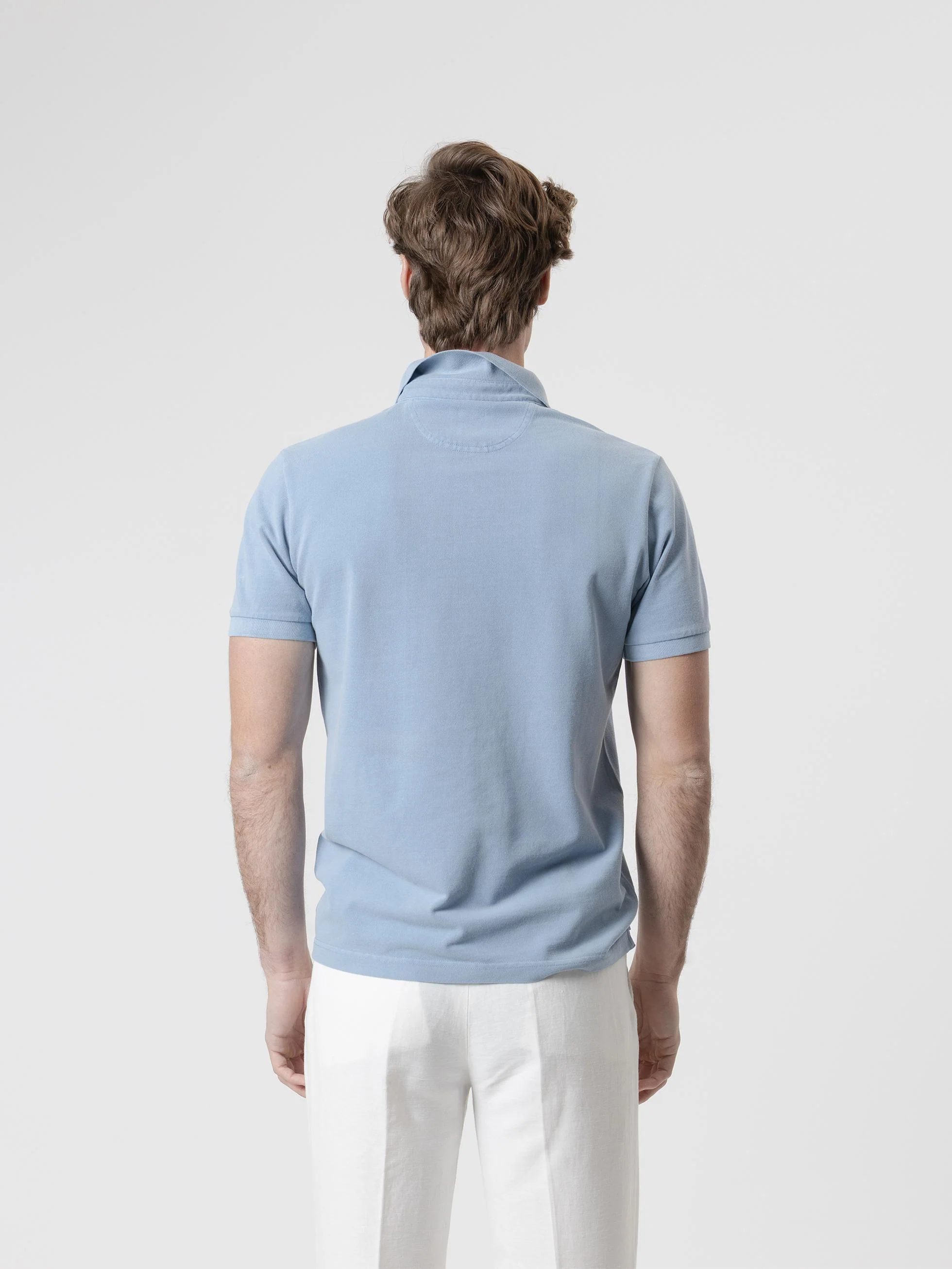 POLO BÁSICO LAVADO AZUL CLARO - Image 5