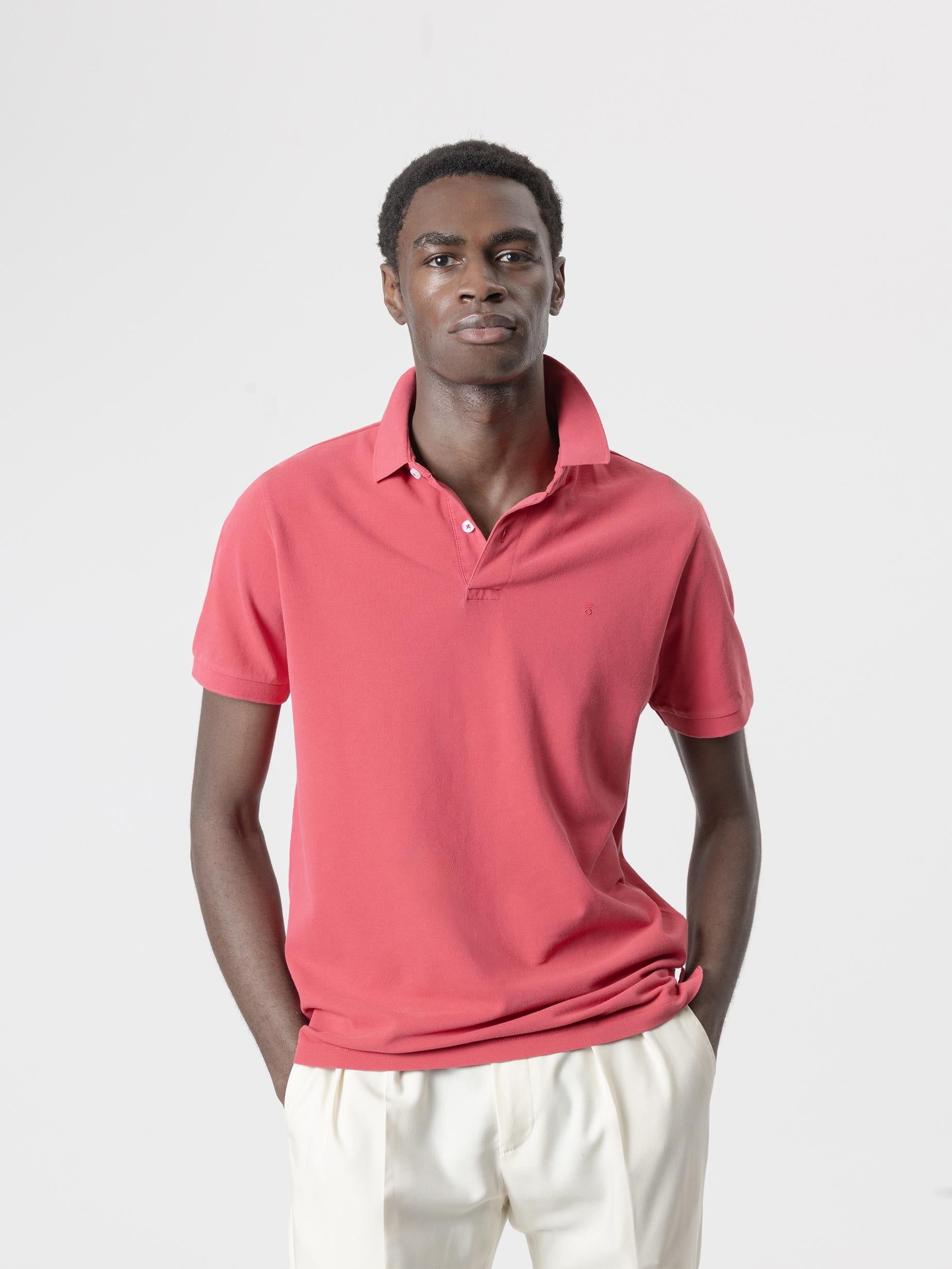 POLO BÁSICO LAVADO ROJO - Image 3