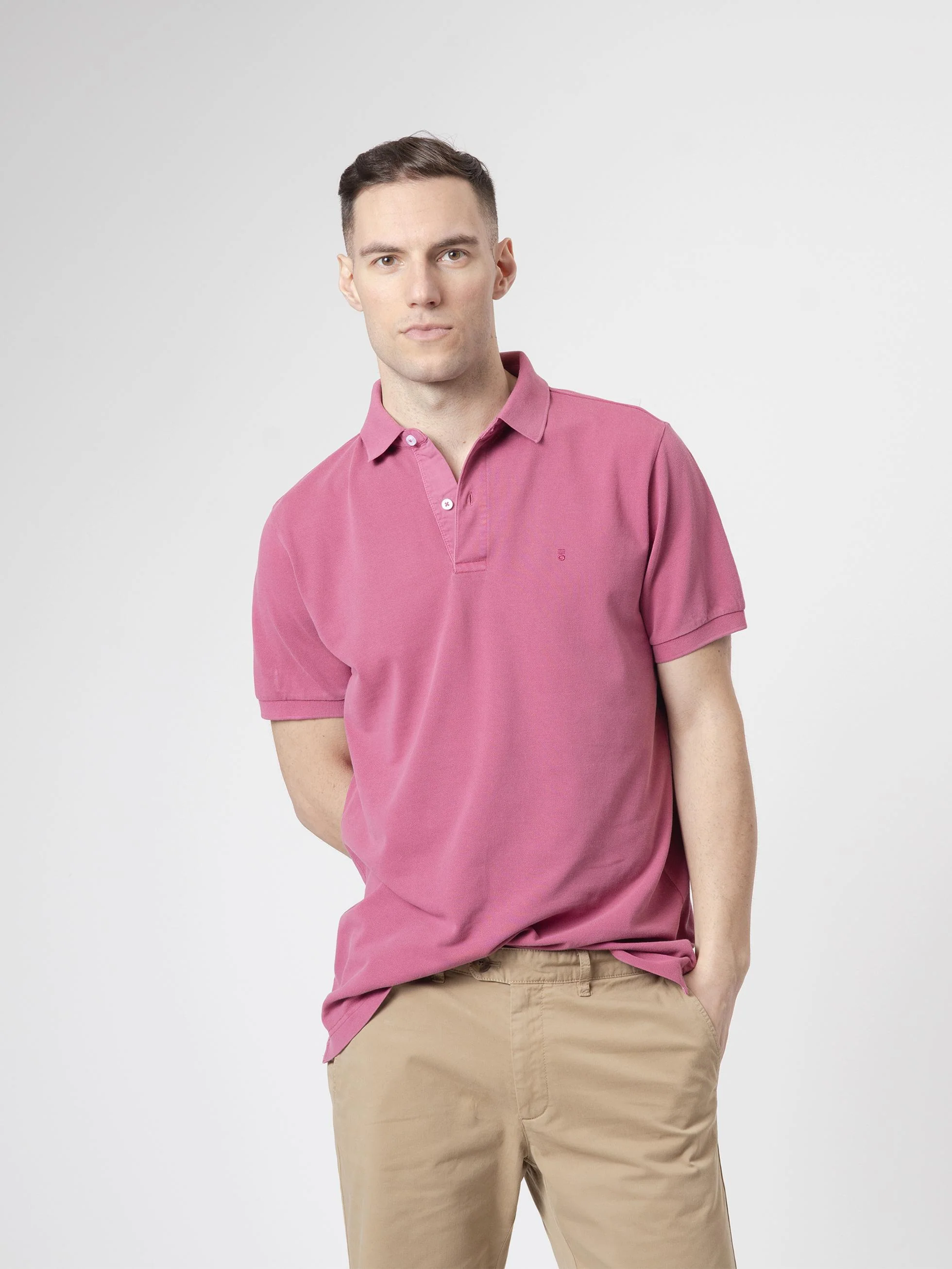 POLO BÁSICO LAVADO CIRUELA - Image 4