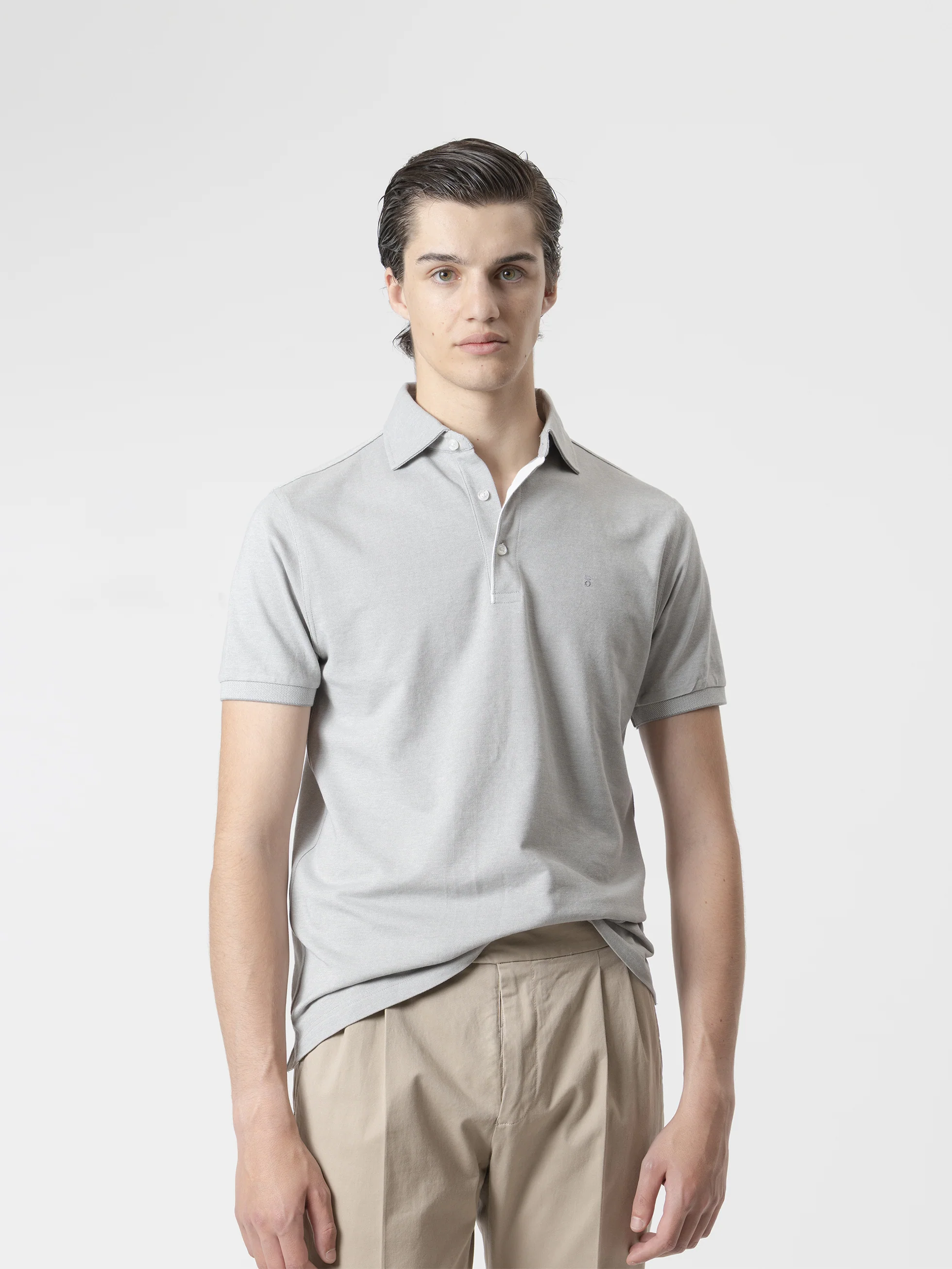 POLO CUELLO ITALIANO GRIS - Image 3