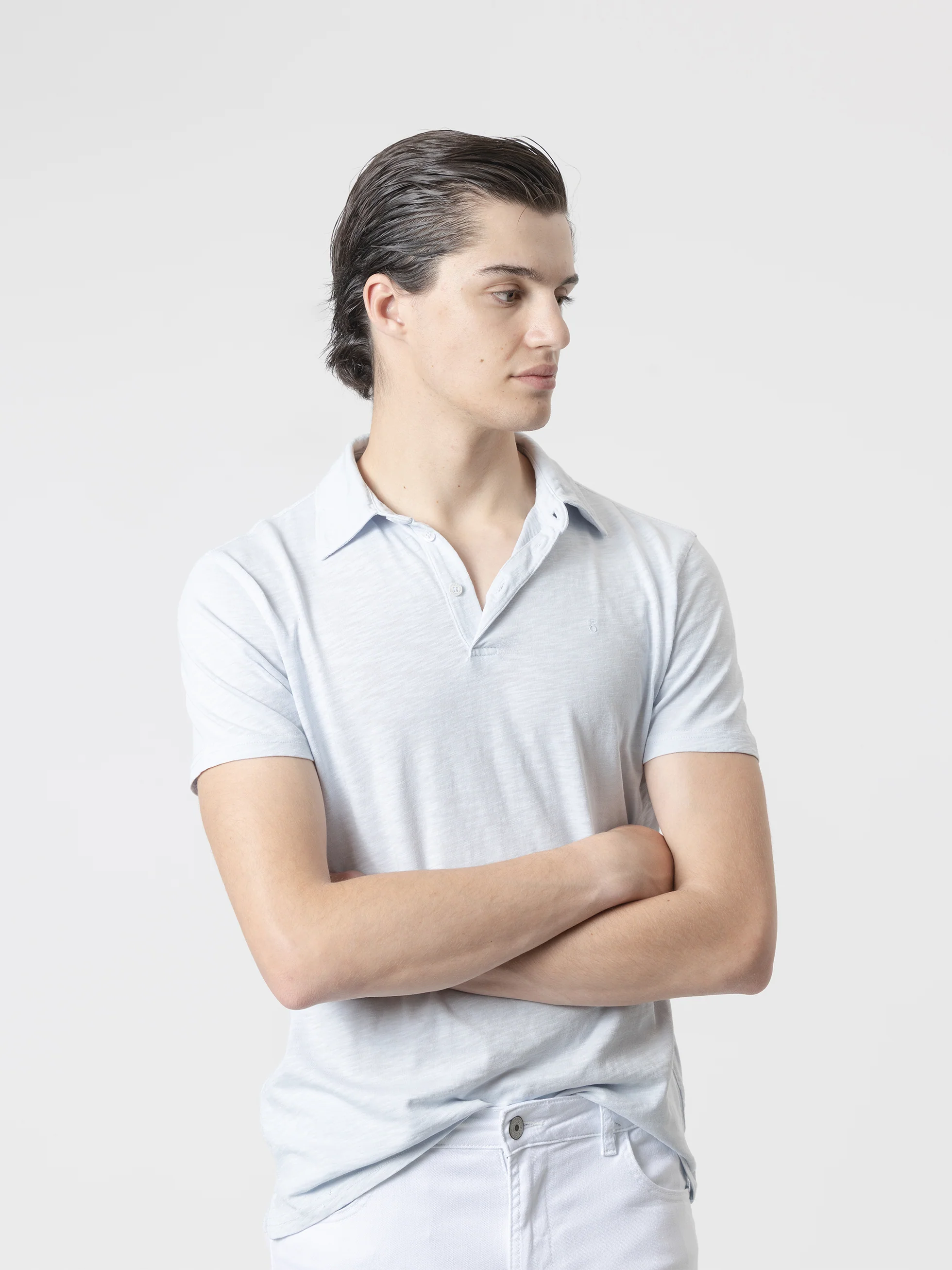 POLO JERSEY AZUL CLARO - Image 3