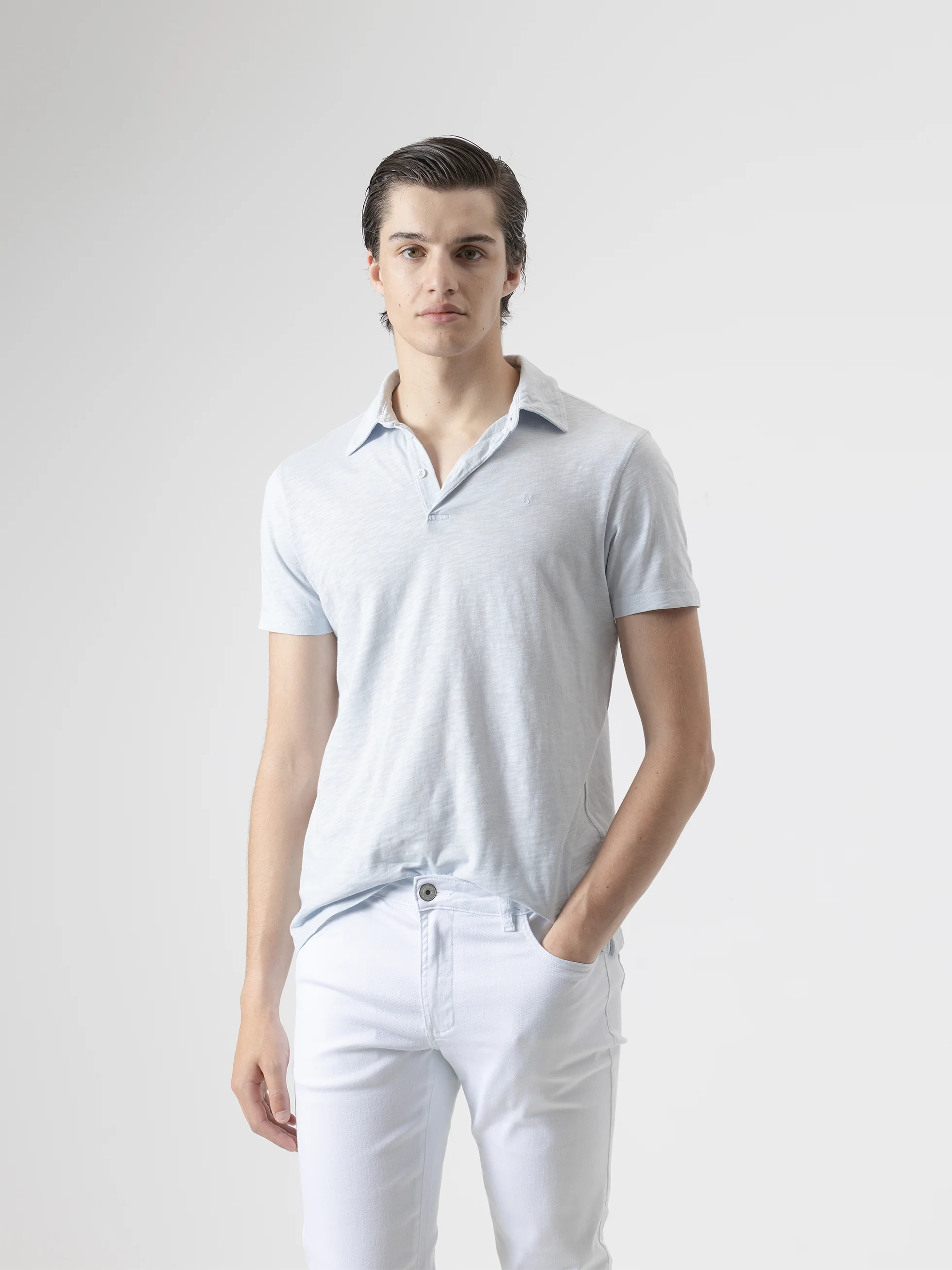 POLO JERSEY AZUL CLARO - Image 4