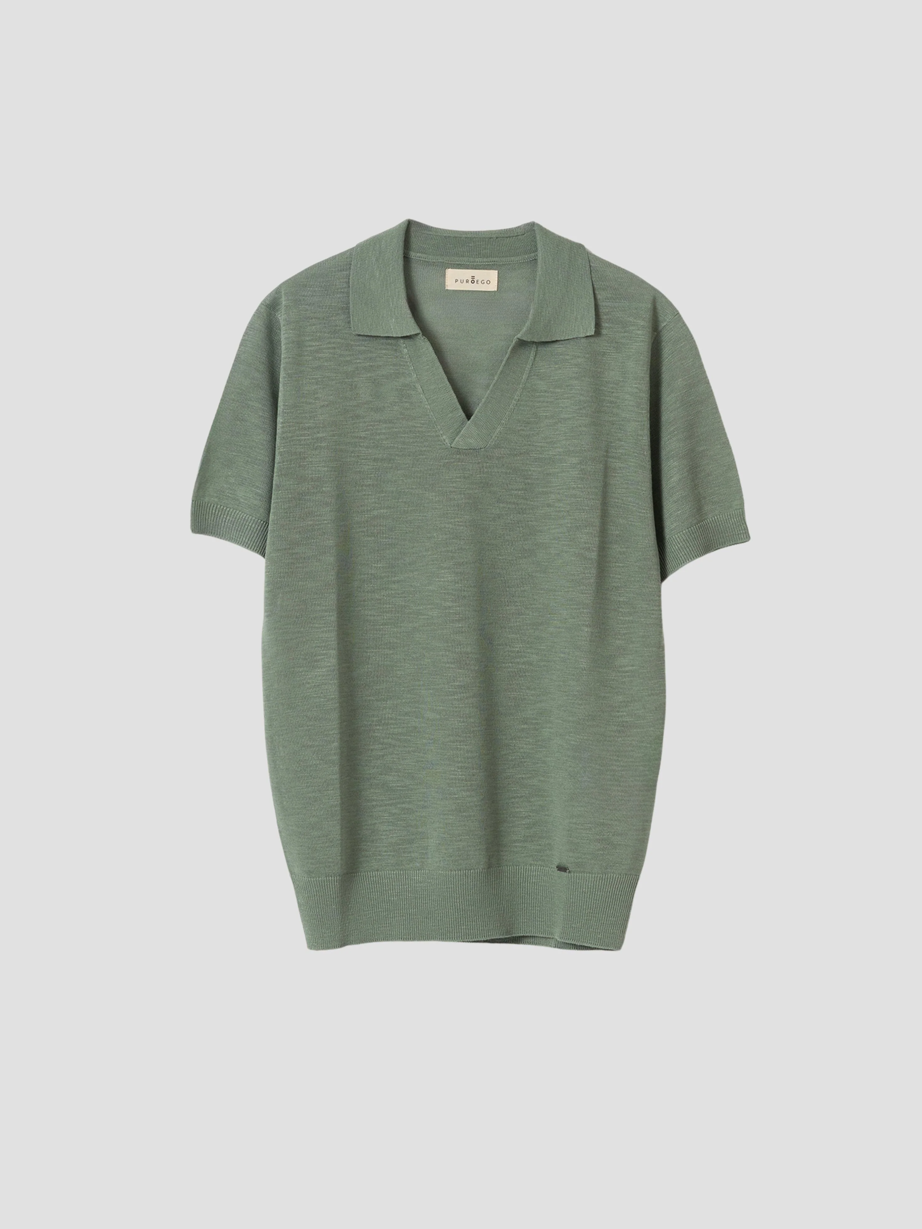 POLO PUNTO JERSEY VERDE AGUA
