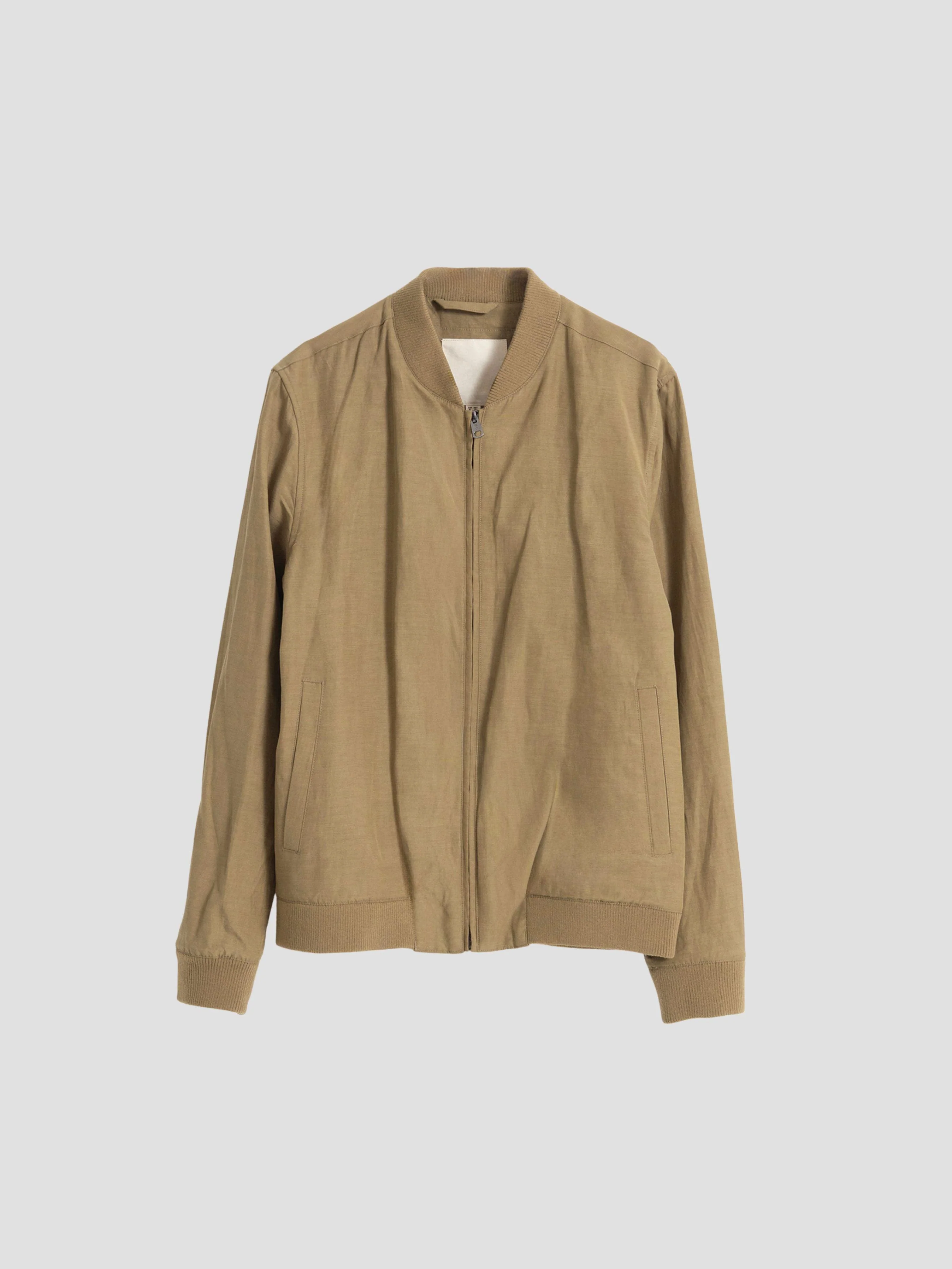 CAZADORA BOMBER LINO CAMEL