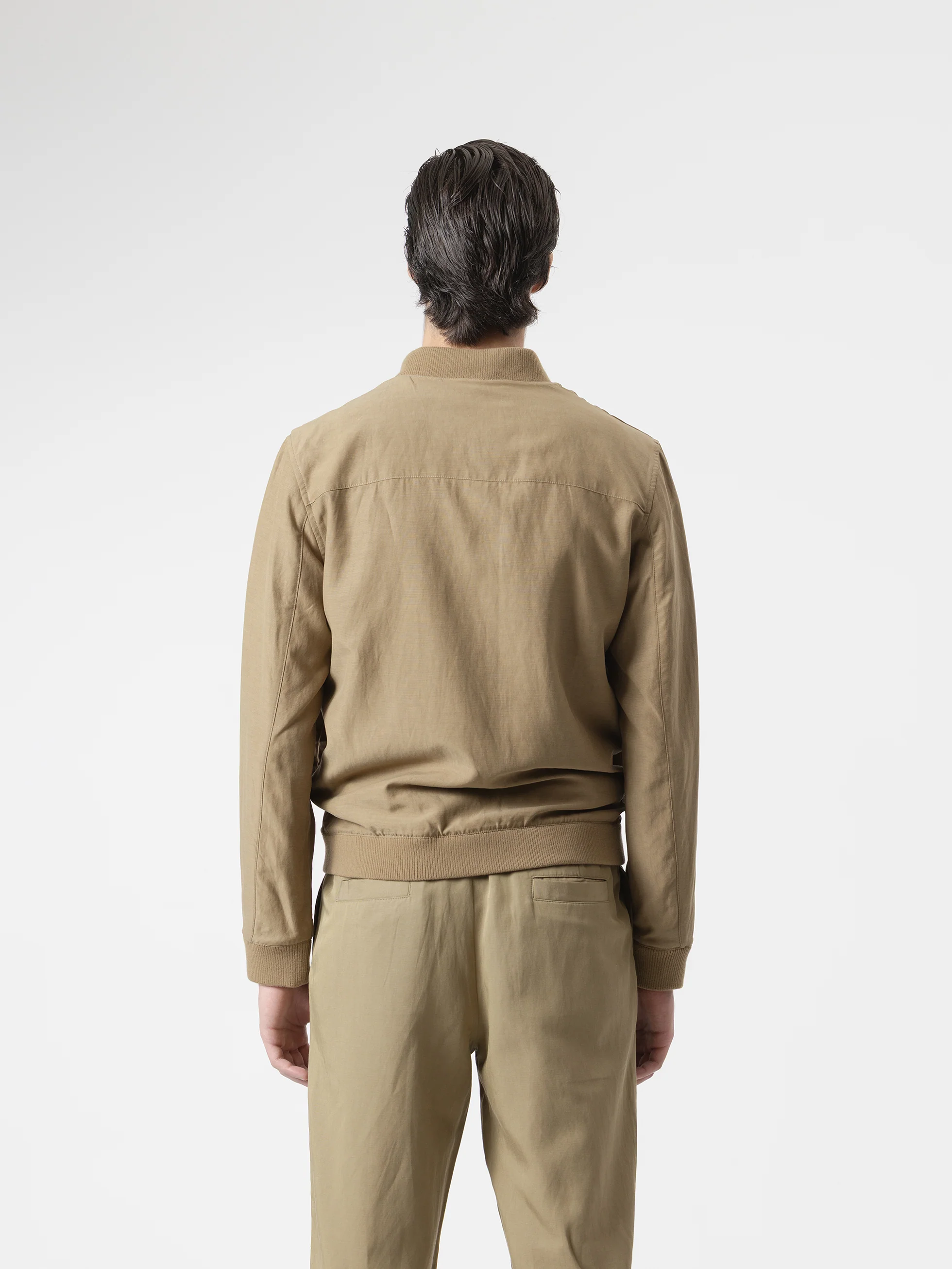 CAZADORA BOMBER LINO CAMEL - Image 5